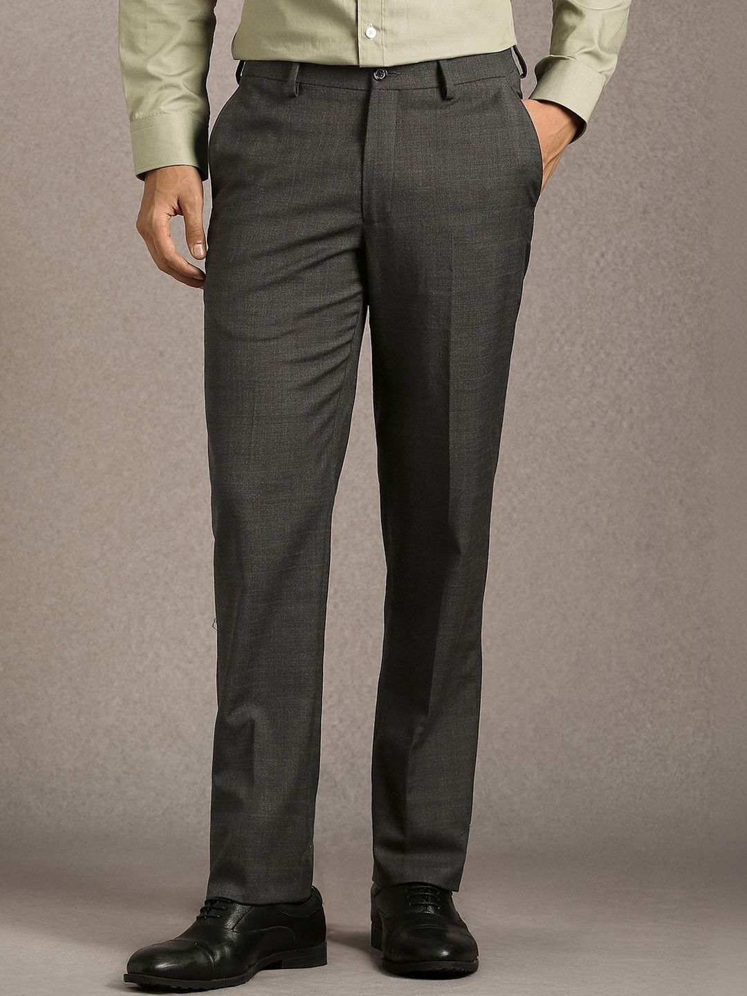 Louis Philippe Men Slim Fit Trousers-picture-29