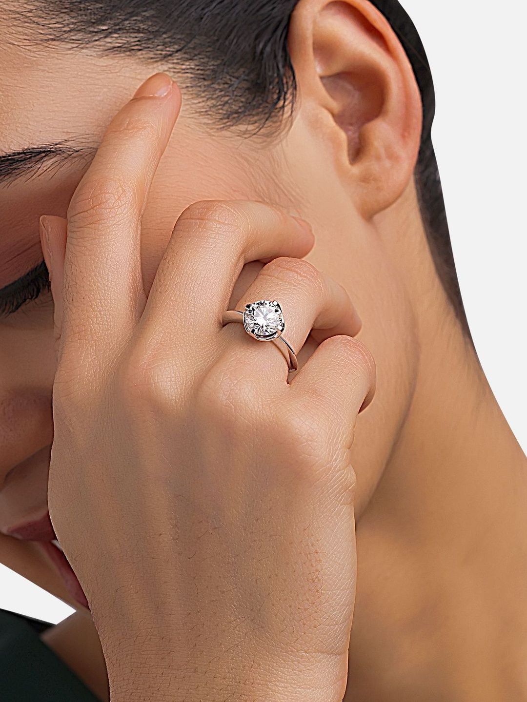 Crash.Club By CKC 18Kt Gold Finger Ring With 2.01 Carat Lab Grown 3.77 g-image-16