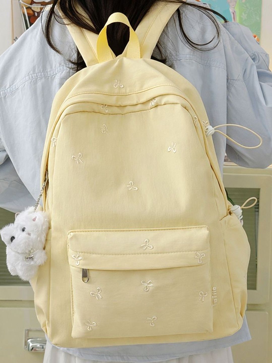 StyleCast x Revolte Women Graphic Applique Backpack-picture-25
