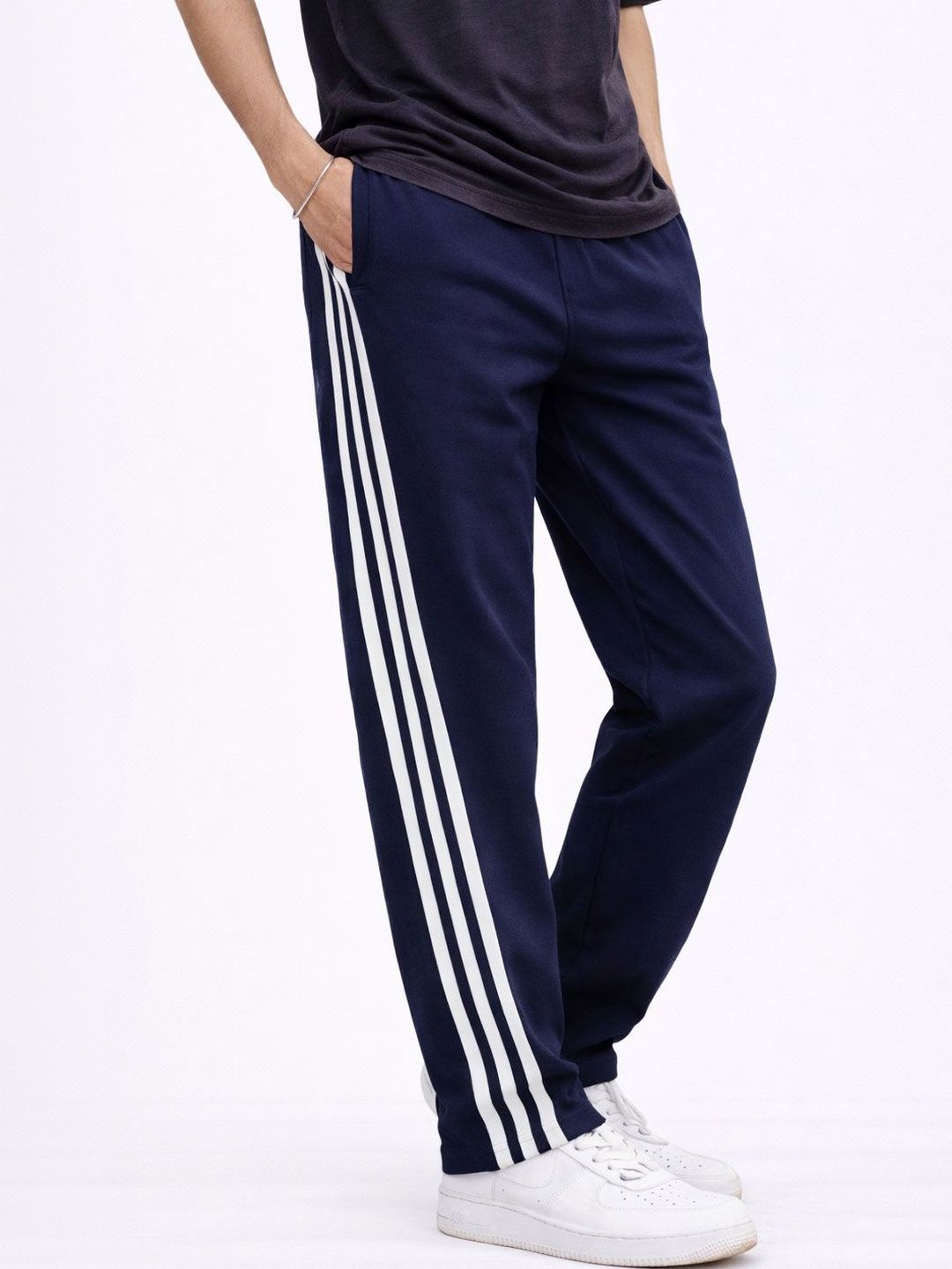 Urban Buccachi Men Striped Trousers-picture-39