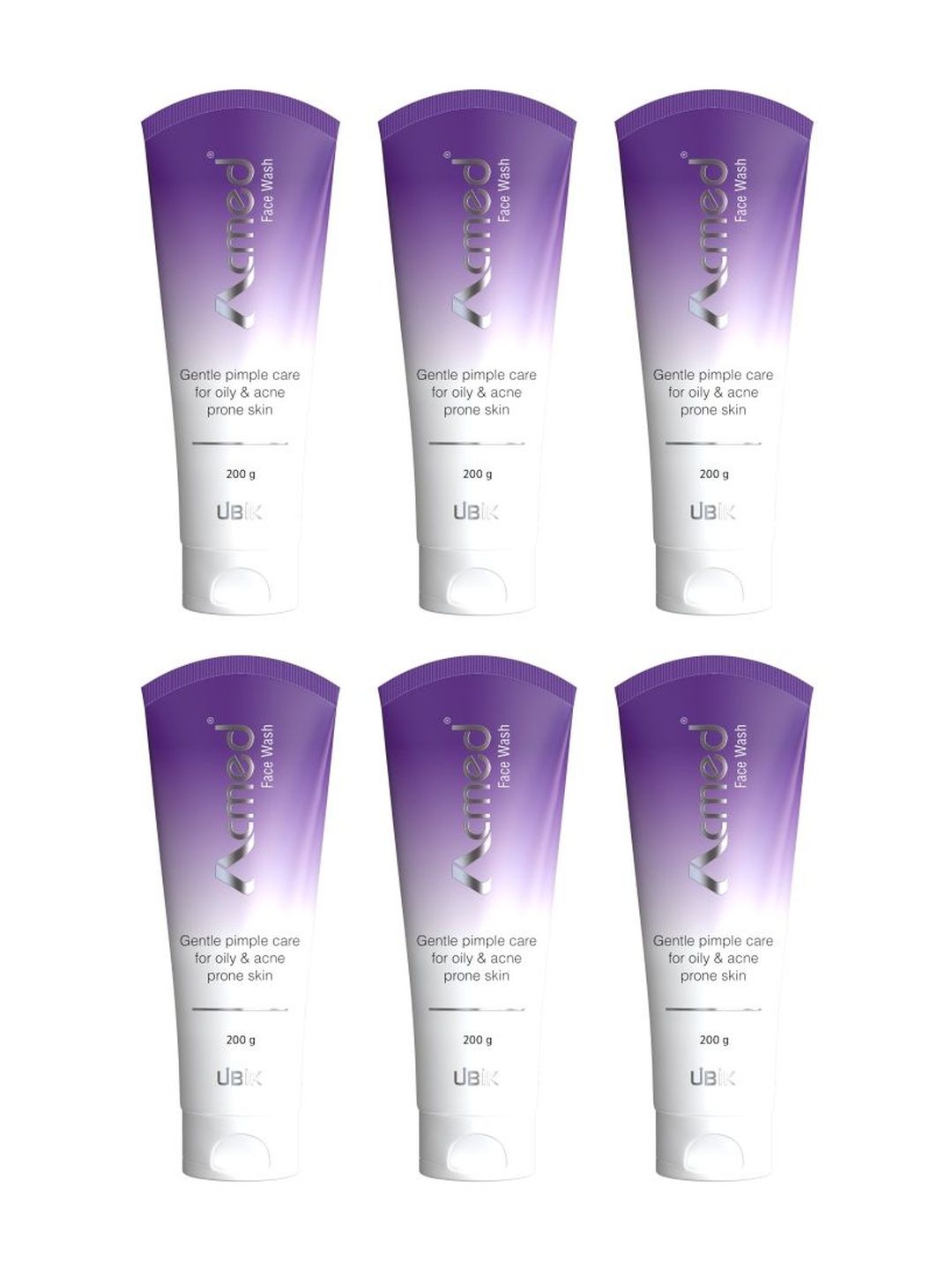 ACMED Set Of 6 Pimple Care Acne Prevention Facewash - 200 g Each-image-31