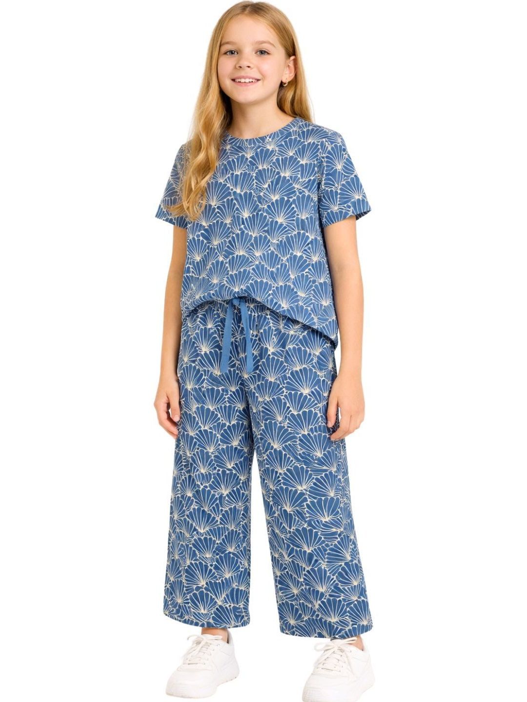 TotzTouch Girls Printed Night suit