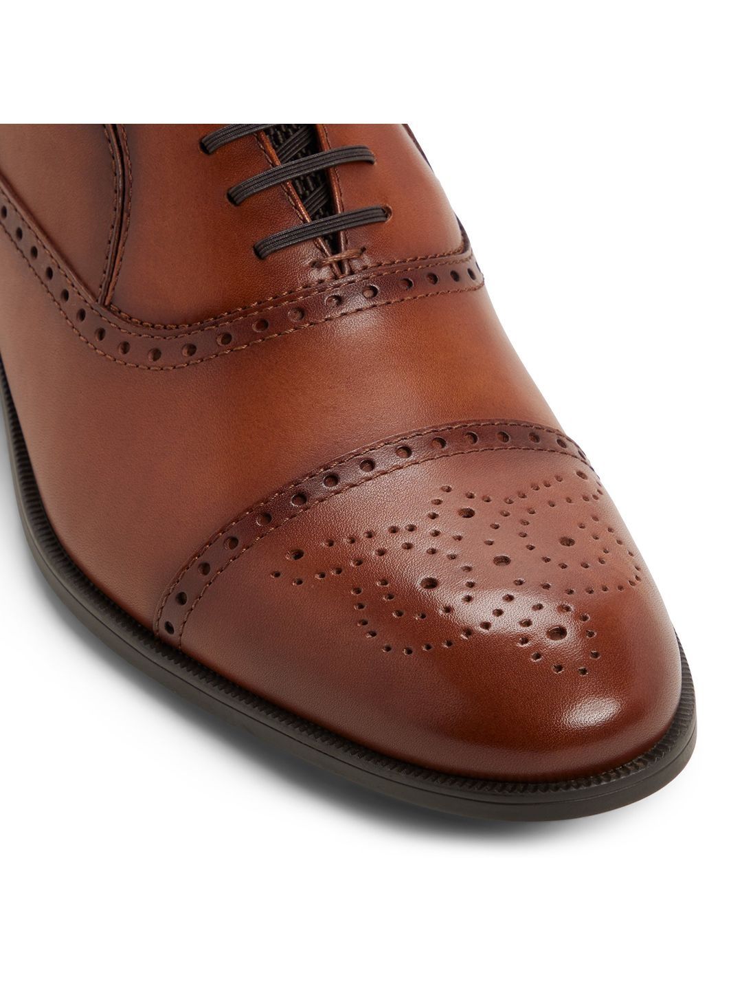 ALDO Men Woven Design Leather Formal Brogues-image-12