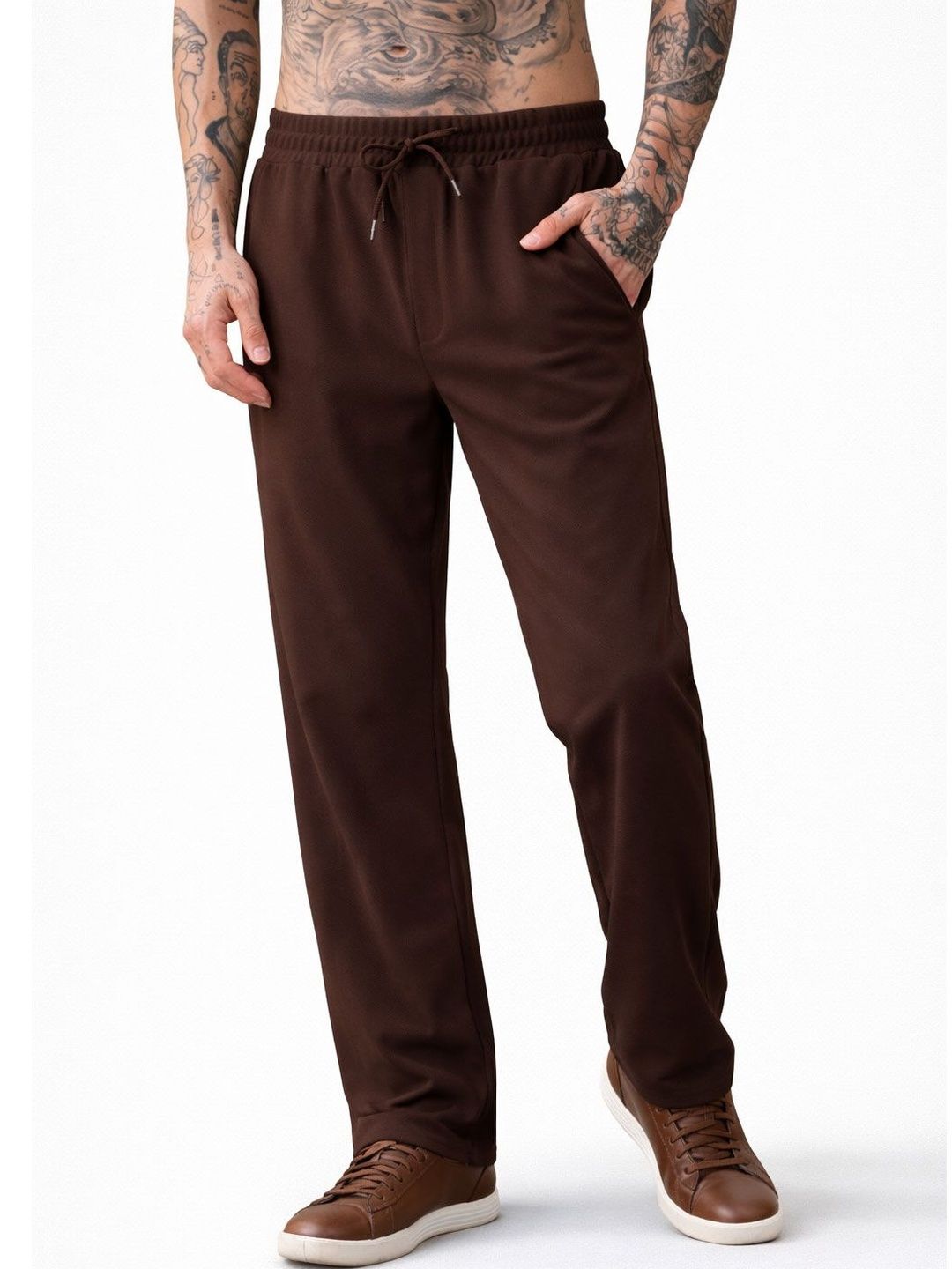 Urban Buccachi Men Mid-Rise Track Pants-image-35