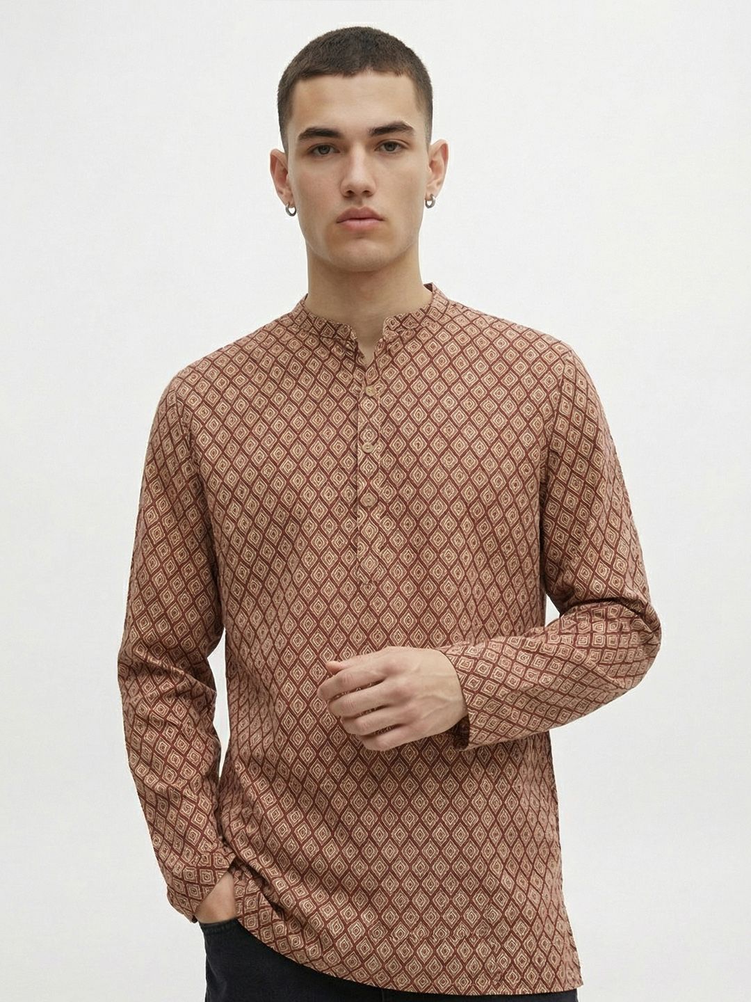 Anouk Rustic Ethnic Motifs Printed Straight Kurta-picture-14