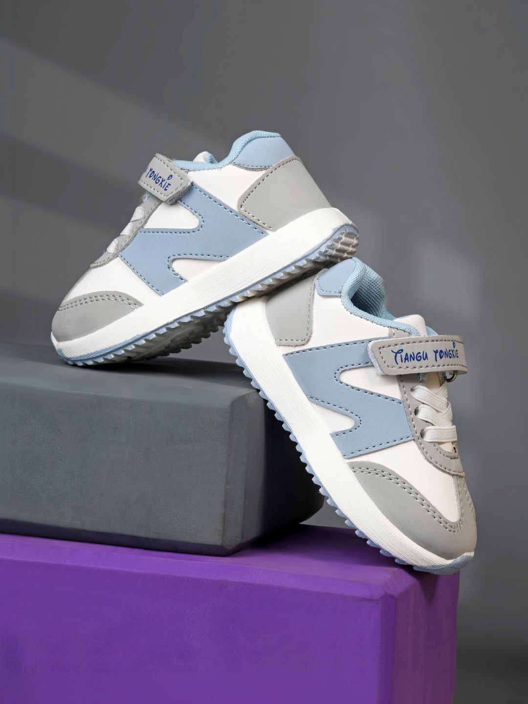 OXTRID Unisex Kids Colourblocked Sneakers-picture-10