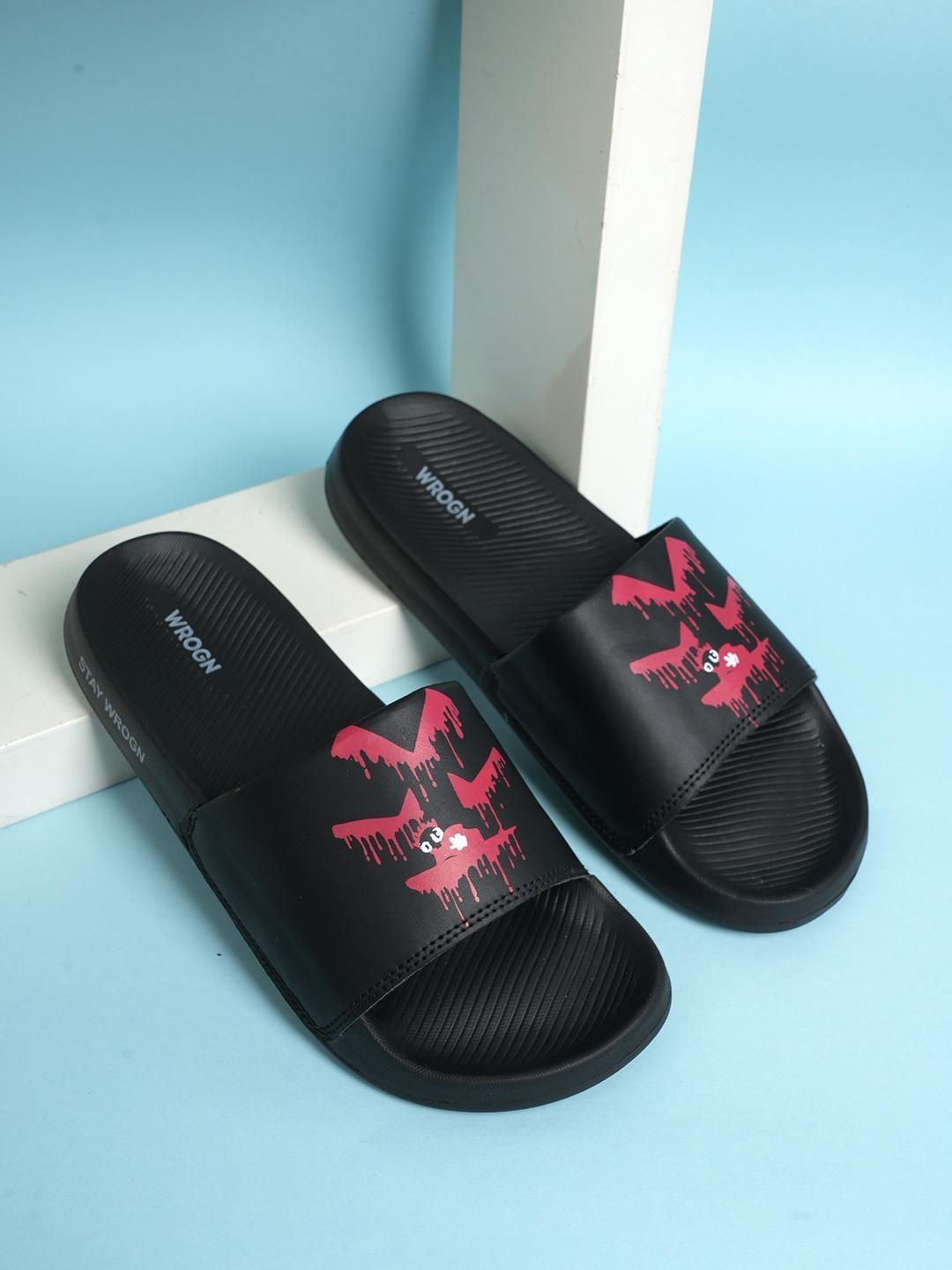 WROGN Men Printed Sliders-picture-52