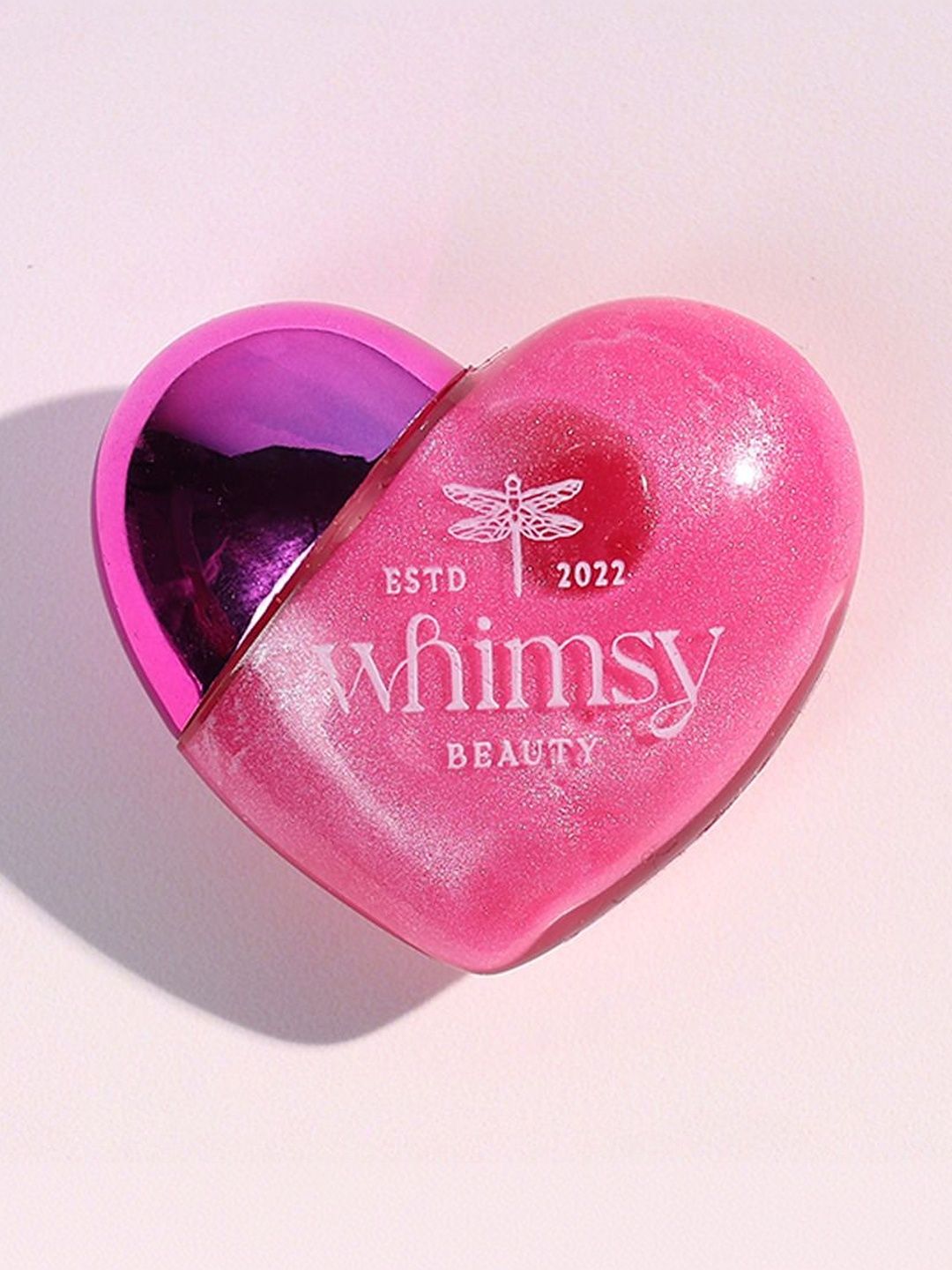 Whimsy Beauty Long Lasting Lip Gloss- 6 ml- Pink Glitter-image-7