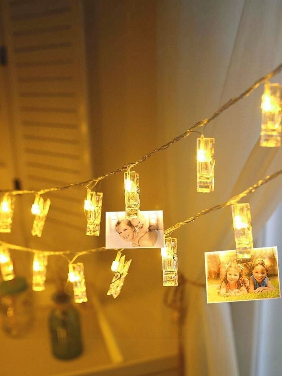 MPROW Yellow Lightweight Photo Clip String Lights-picture-30