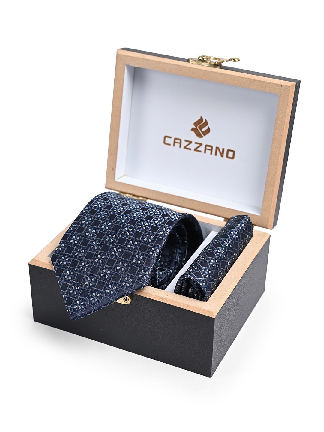 Cazzano Men Printed Skinny Tie-picture-26