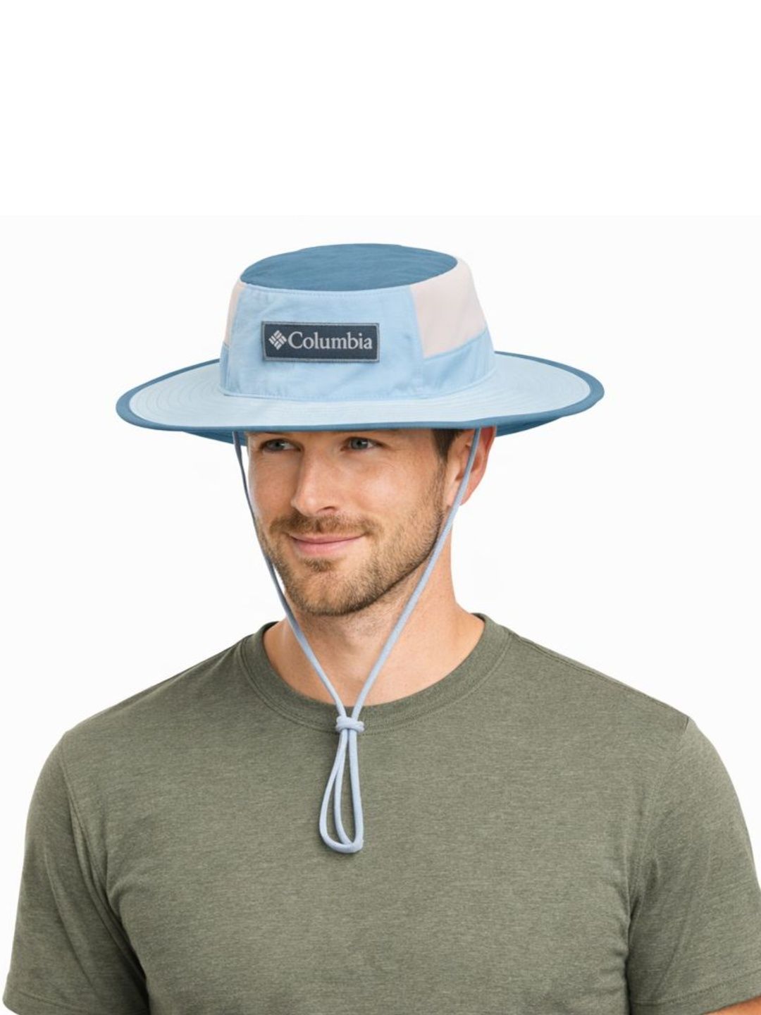 Columbia Unisex Blue Solid Sun Hat-image-24