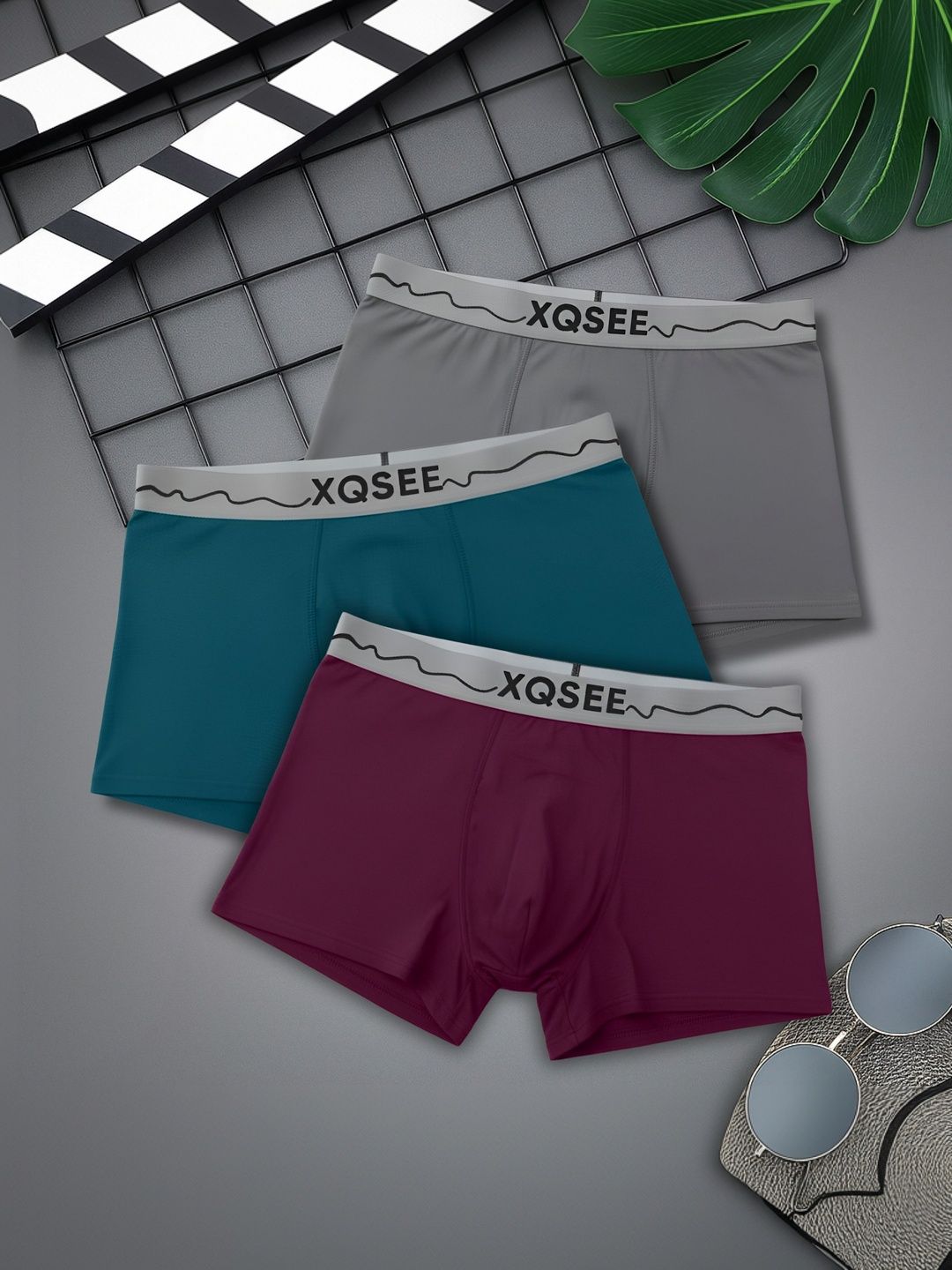 XQSEE Pack Of 3 Mid-Rise Trunk-picture-31
