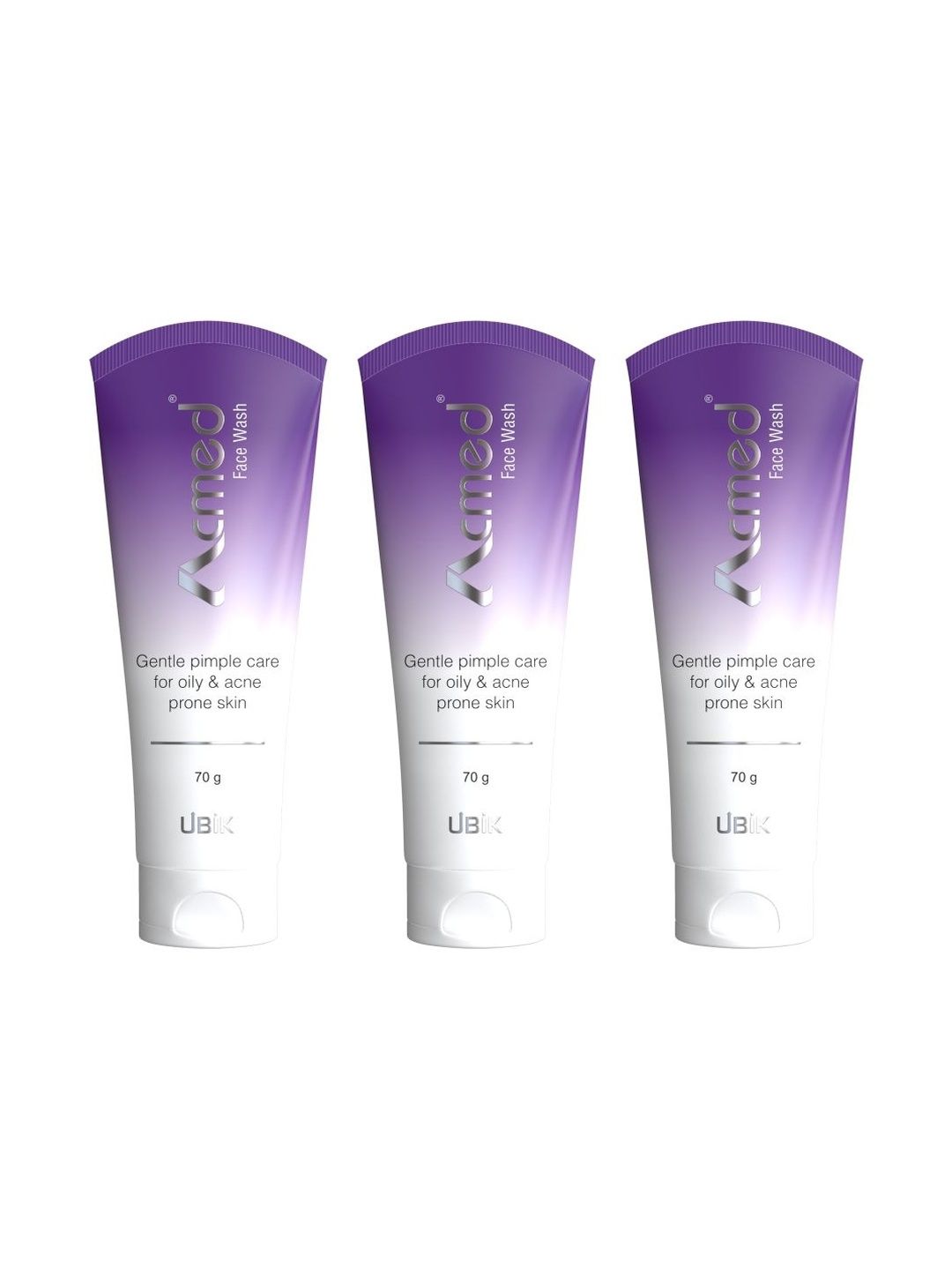 ACMED Set Of 3 Pimple Care Face Wash - 70 g Each-image-24