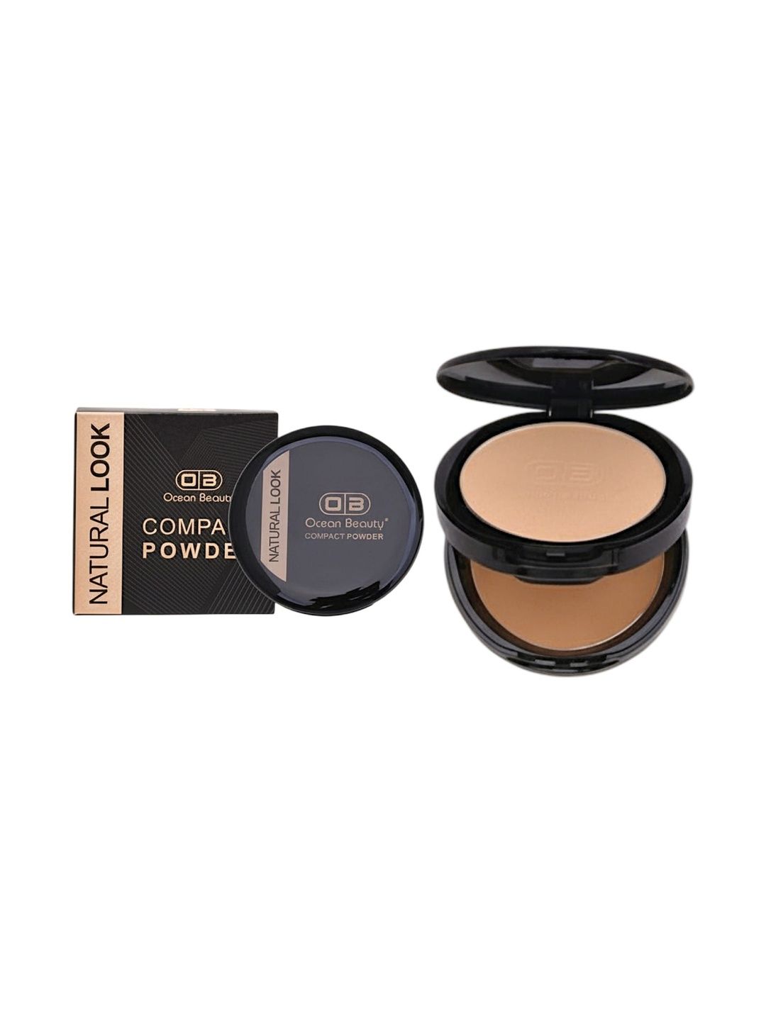 OB Ocean Beauty 2In1 HD Oil Control Full Coverage Compact With Spf - 18 g- Shade - 102-picture-18