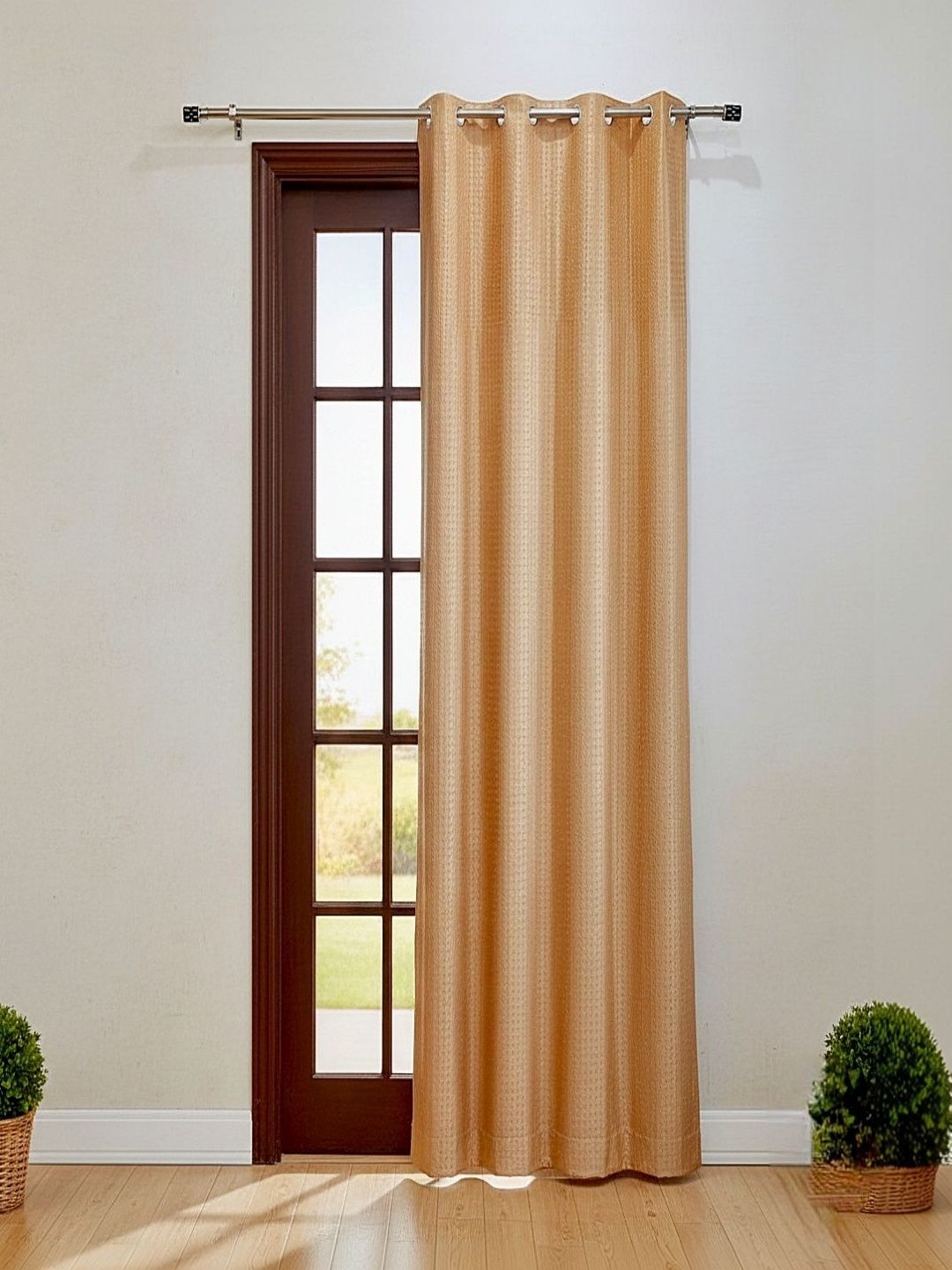 vstucart Gold-Toned Door Curtain-picture-55