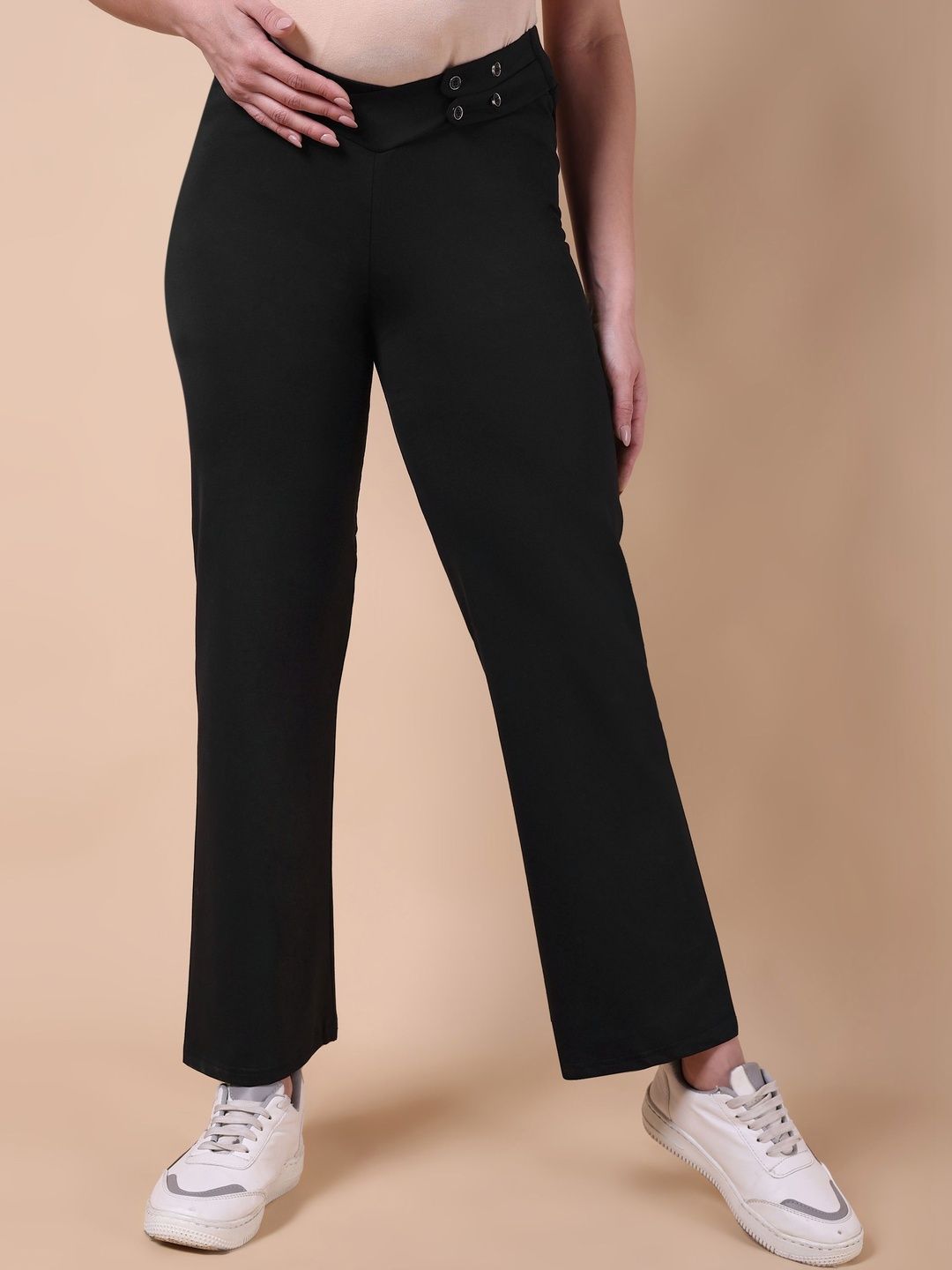 THE MAMA KLUB Women Original High-Rise Maternity Trousers-picture-28