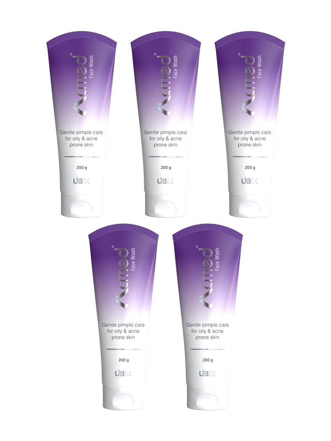 ACMED Set Of 5 Pimple Care Face Wash - 200 g Each-image-38