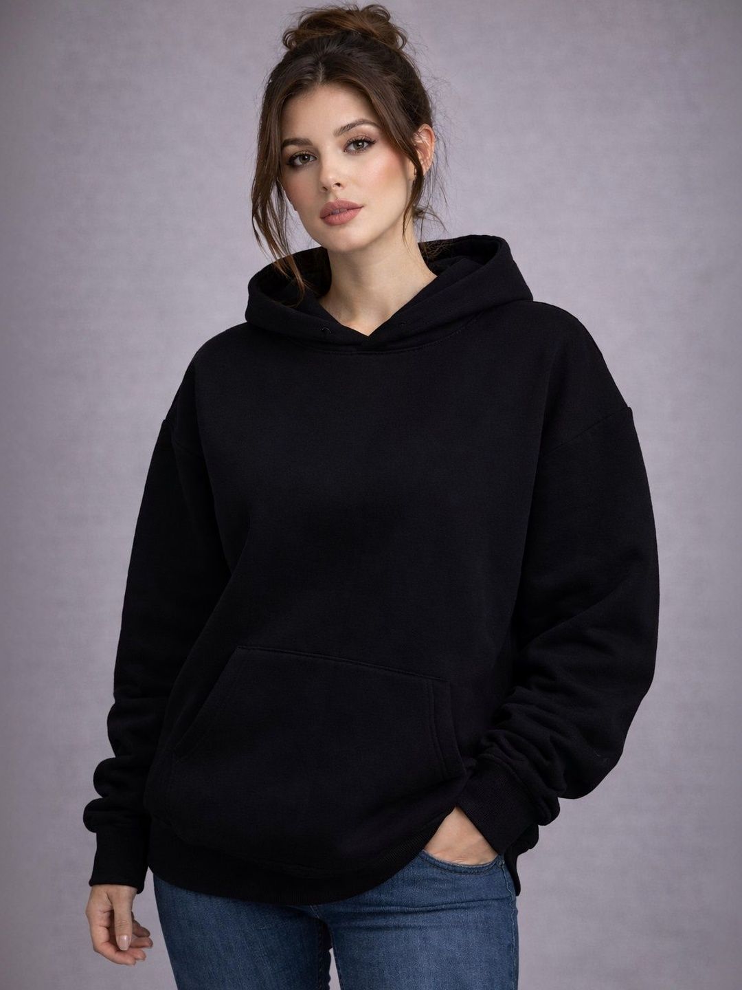 The Roadster Lifestyle Co Cotton Hooded Sweatshirts-picture-33