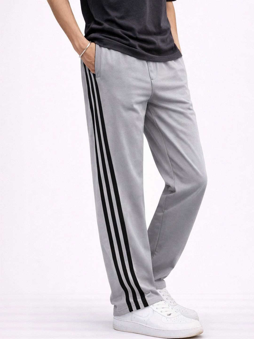 Urban Buccachi Men Striped Trousers-picture-37