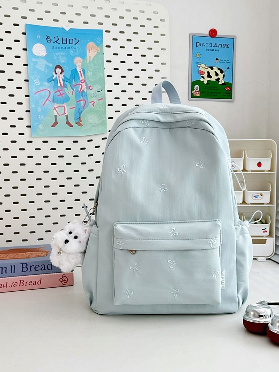 StyleCast x Revolte Women Graphic Applique Backpack-picture-53