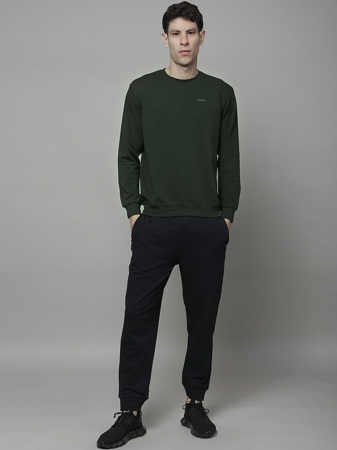 Cantabil Fleece Round Neck Tracksuits-picture-33