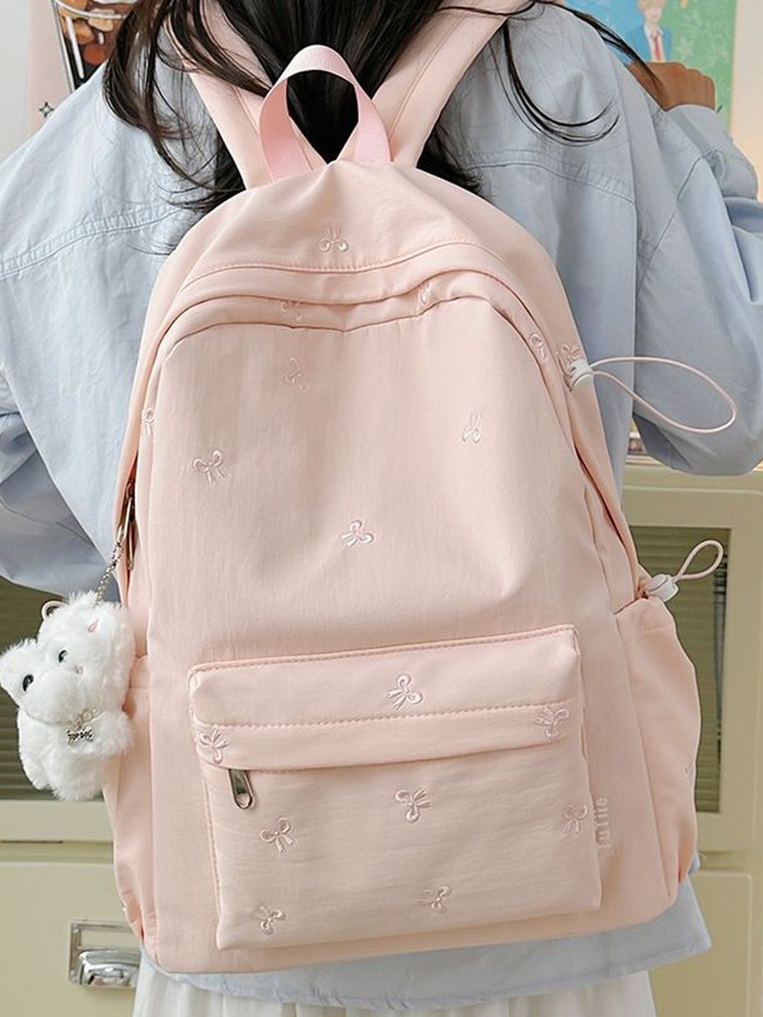 StyleCast x Revolte Women Graphic Applique Backpack-picture-14