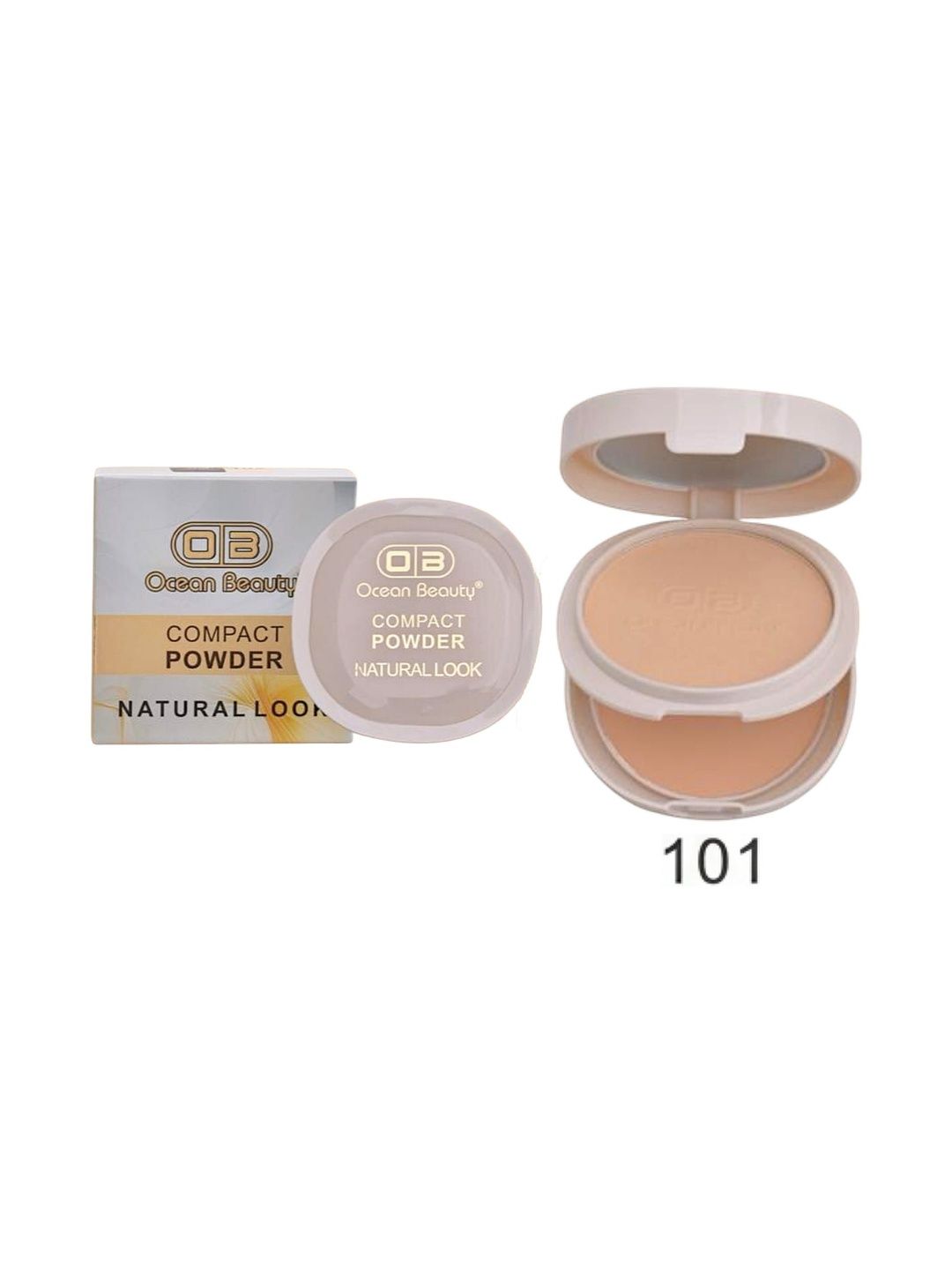 OB Ocean Beauty 2In1 HD Oil Control Full Coverage Compact With Spf - 18 g- Shade - 101-image-38