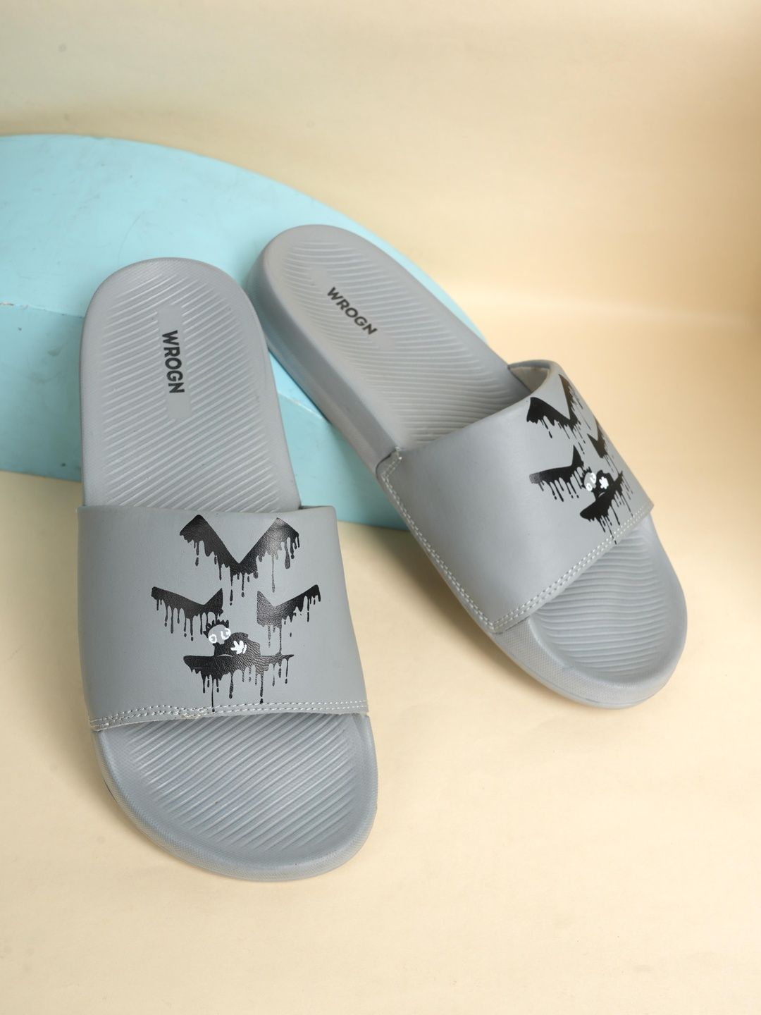 WROGN Men Printed Sliders-picture-39