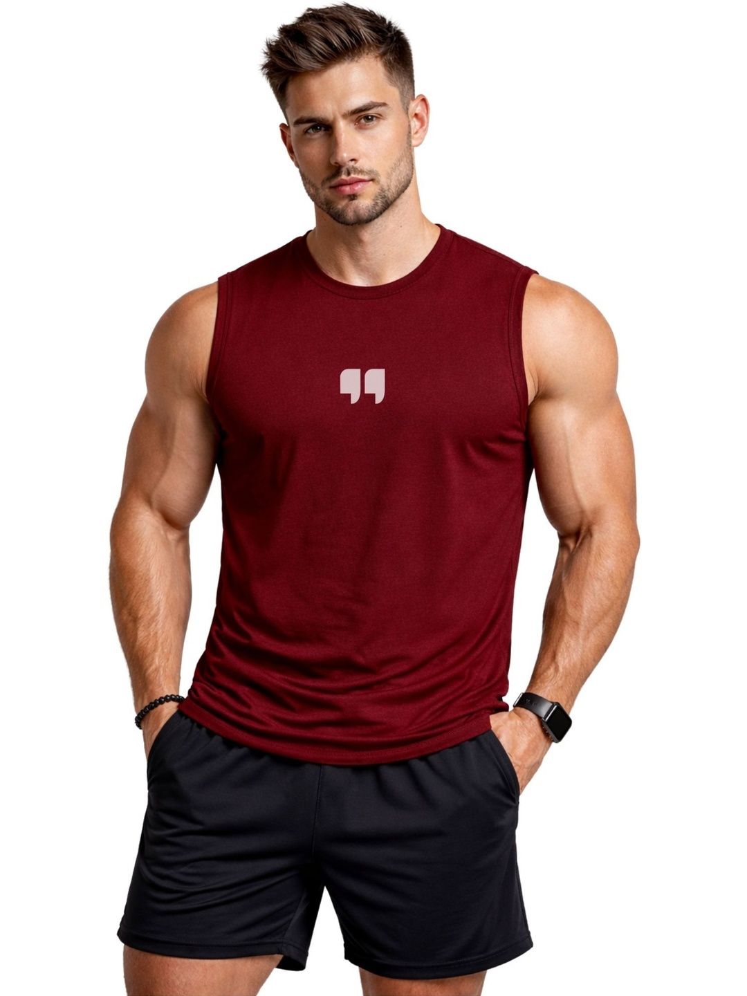 3Colors Printed Dri-FIT Sleeveless Innerwear Vests-picture-27