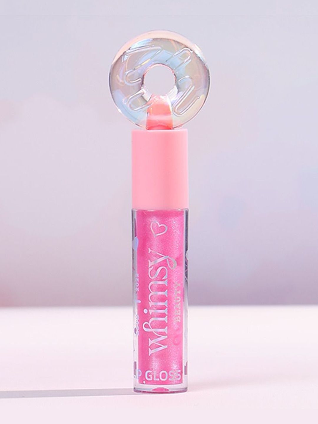 Whimsy Beauty Long Lasting Lip Gloss -3.5 ml- Pink Sparkle-image-30