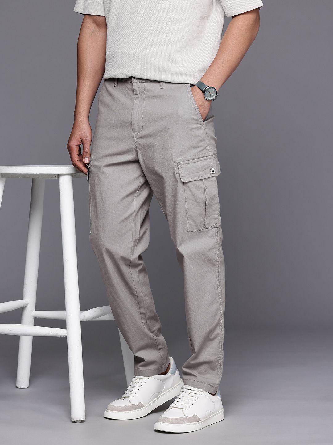 Allen Solly Men Chinos Trousers