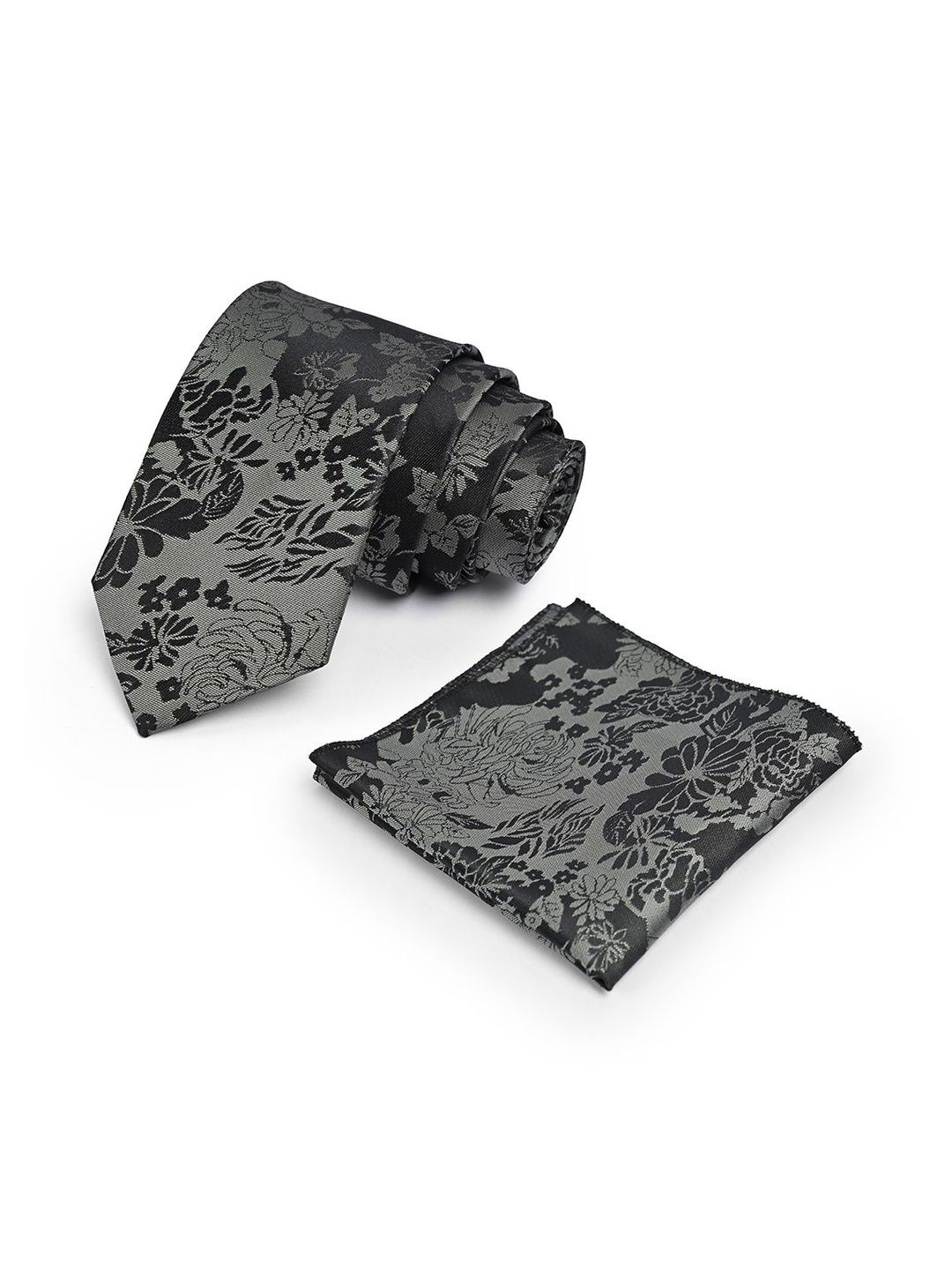 Cazzano Men Woven Design Skinny Tie-picture-24