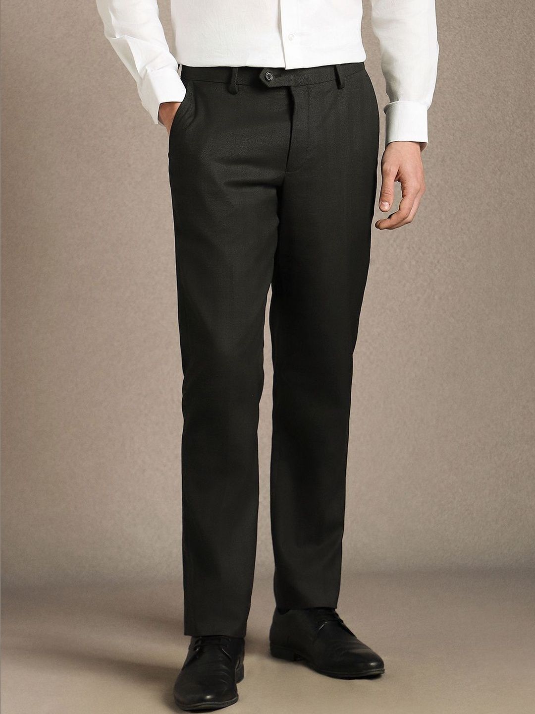 Louis Philippe Men Slim Fit Trousers-picture-26