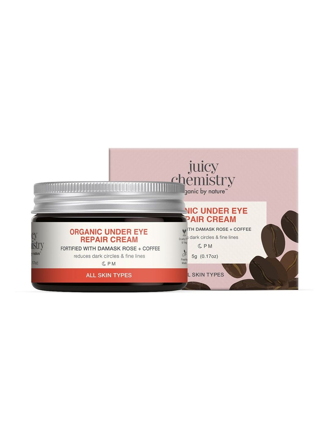 Juicy Chemistry Organic Under Eye Repair Cream- 5 g