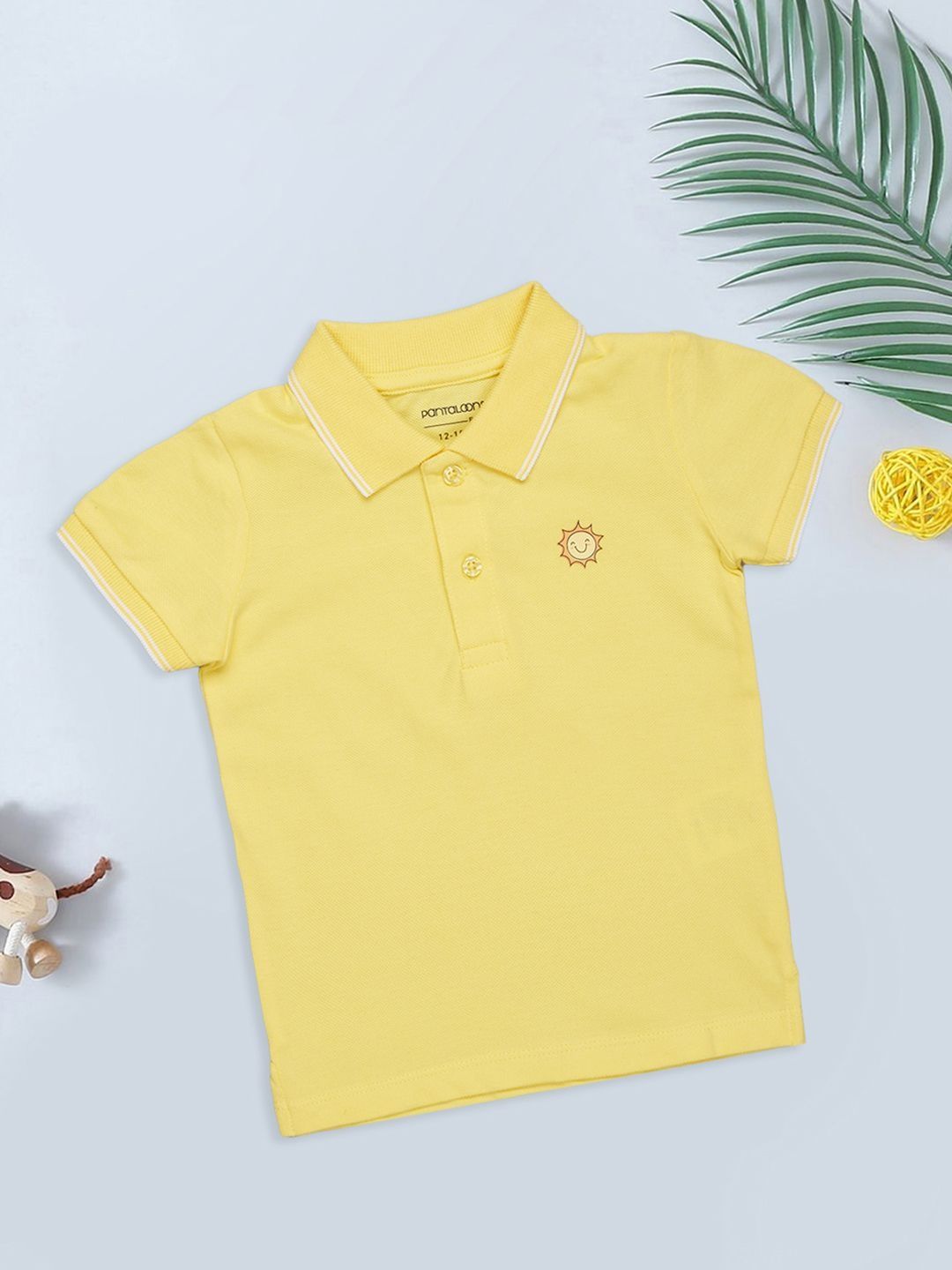 Pantaloons Baby Kids Cotton Polo Collar T-shirt-picture-16