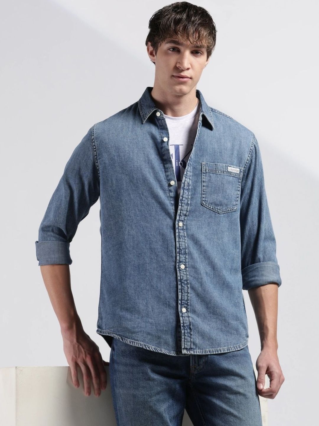 Calvin Klein Jeans Men Casual Shirt-picture-40