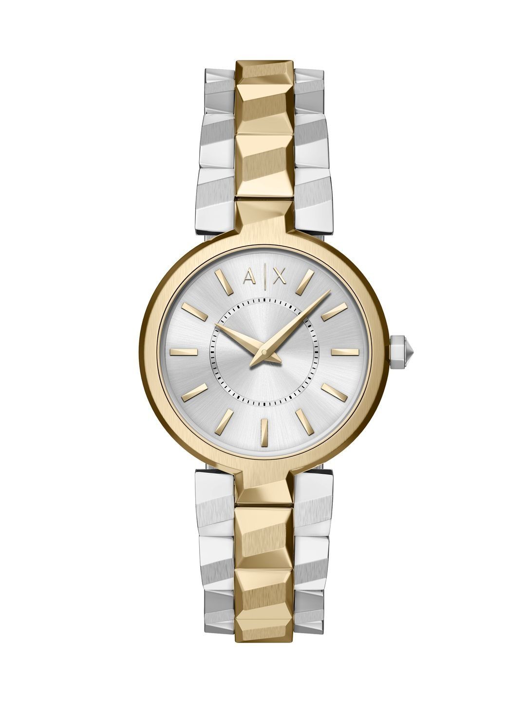 Armani Exchange Women Dial & Stainless Steel Bracelet Style Straps Analogue Watch AX4406-picture-47