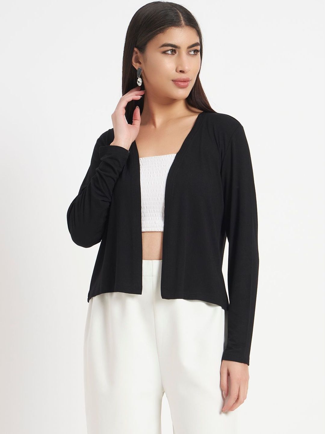 LE BOURGEOIS Women Crop Shrug-picture-10