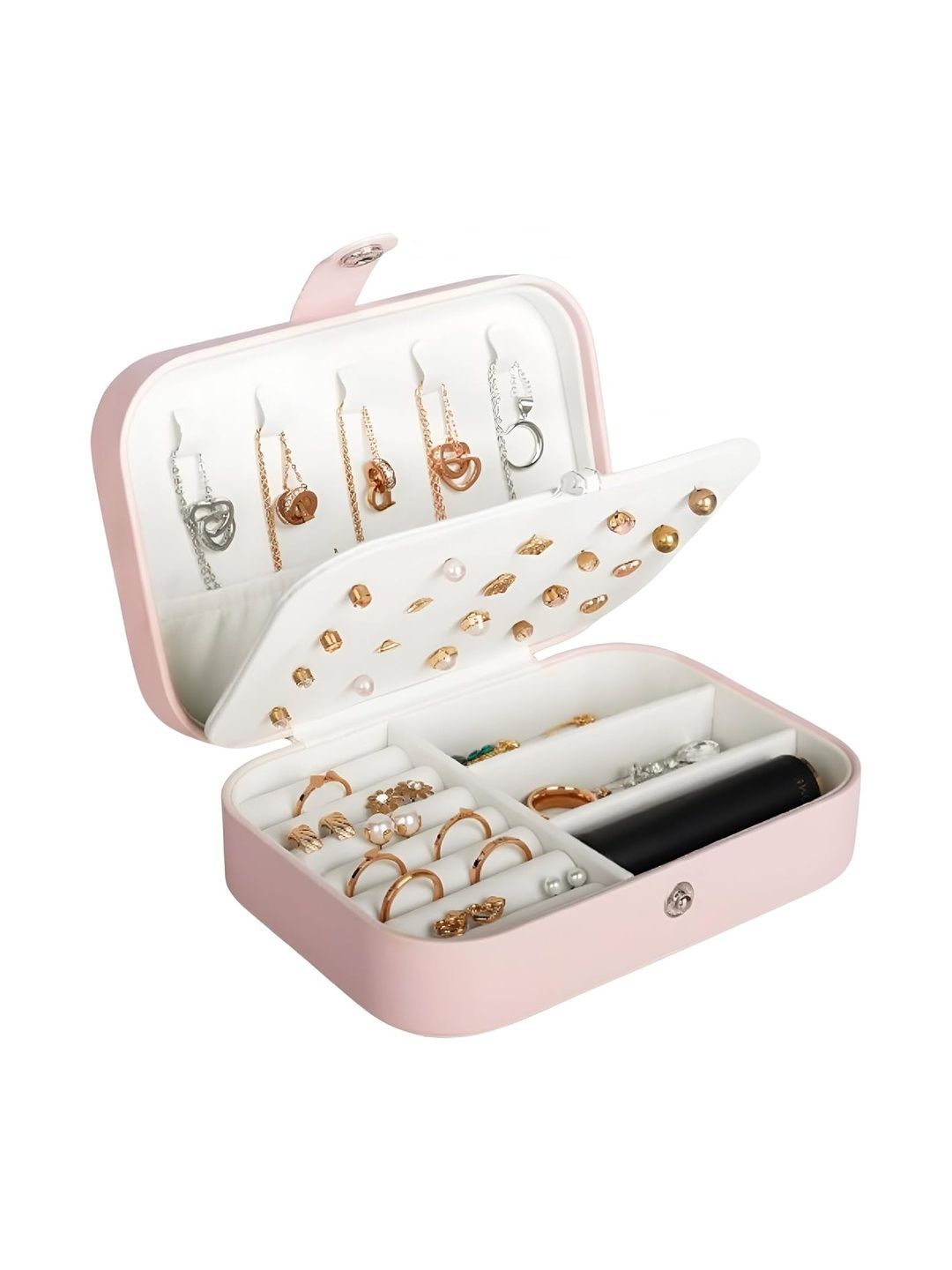 Mebo Pink Set of 1 Super Strong Jewellery Organiser Organisers-picture-40