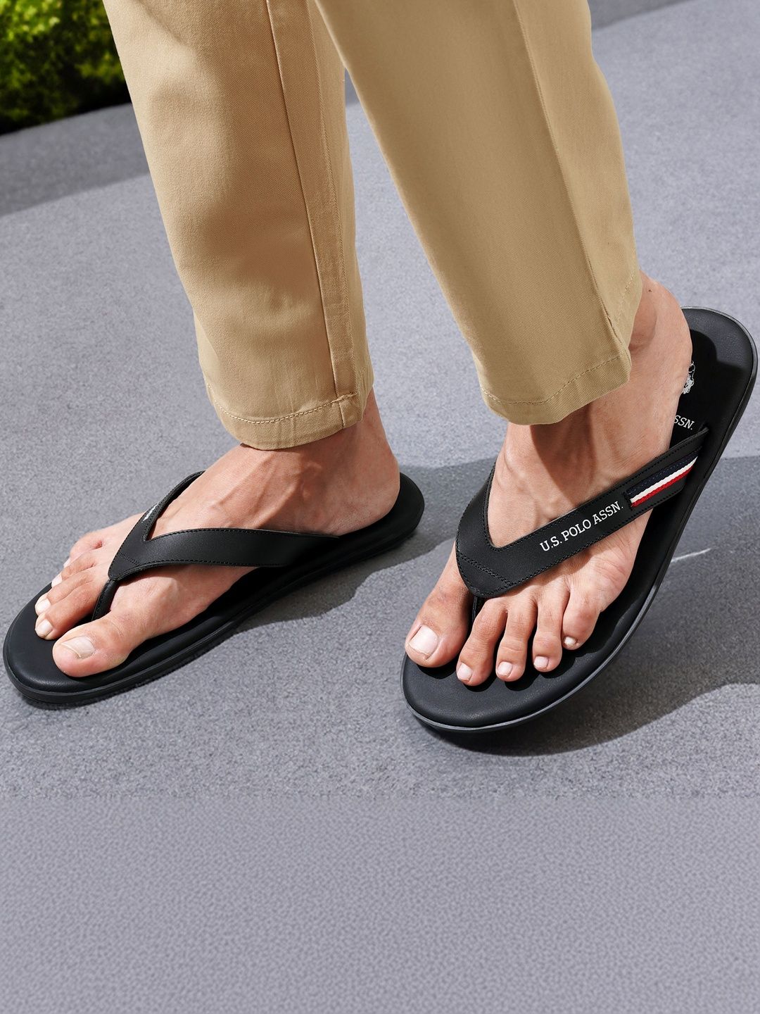 U.S. Polo Assn. Men Thong Flip-Flops-picture-23