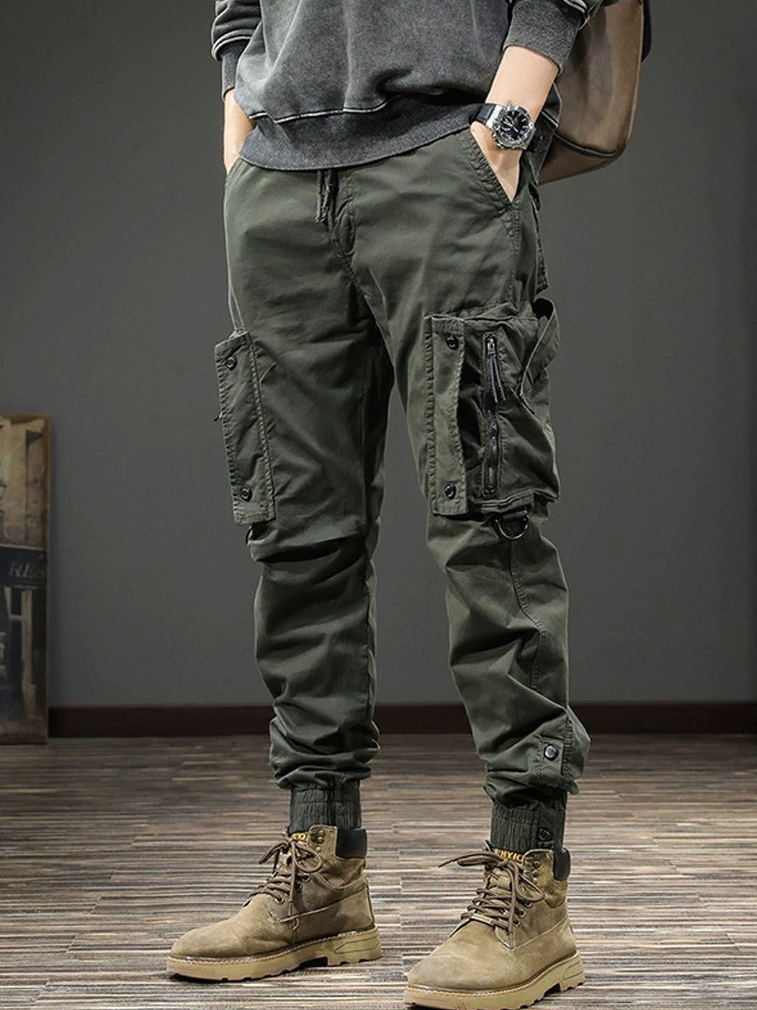 StyleCast Men Easy Wash Cargos Trousers