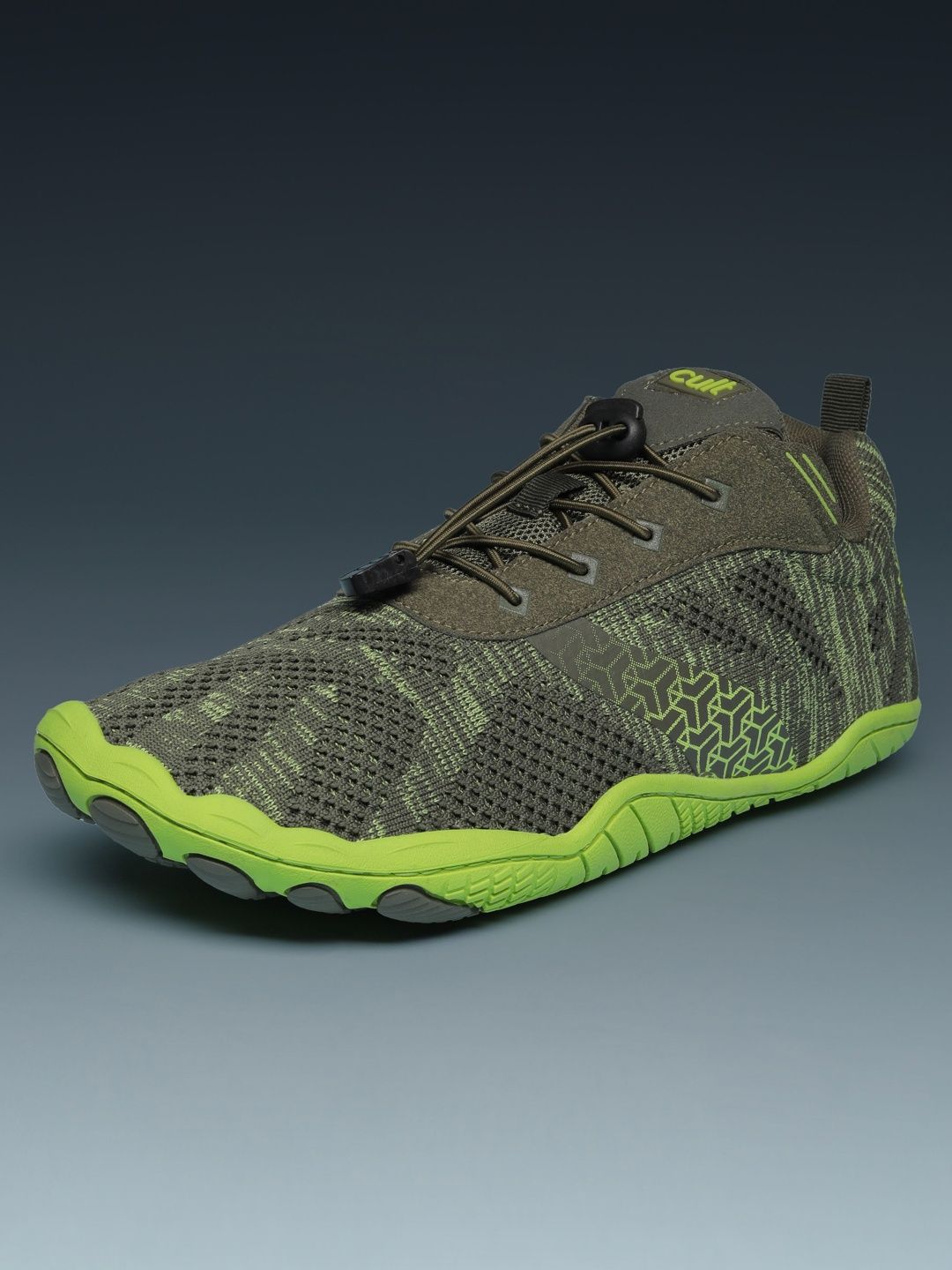 CULT Men KnitFit Barefoot Training Shoes - Olive