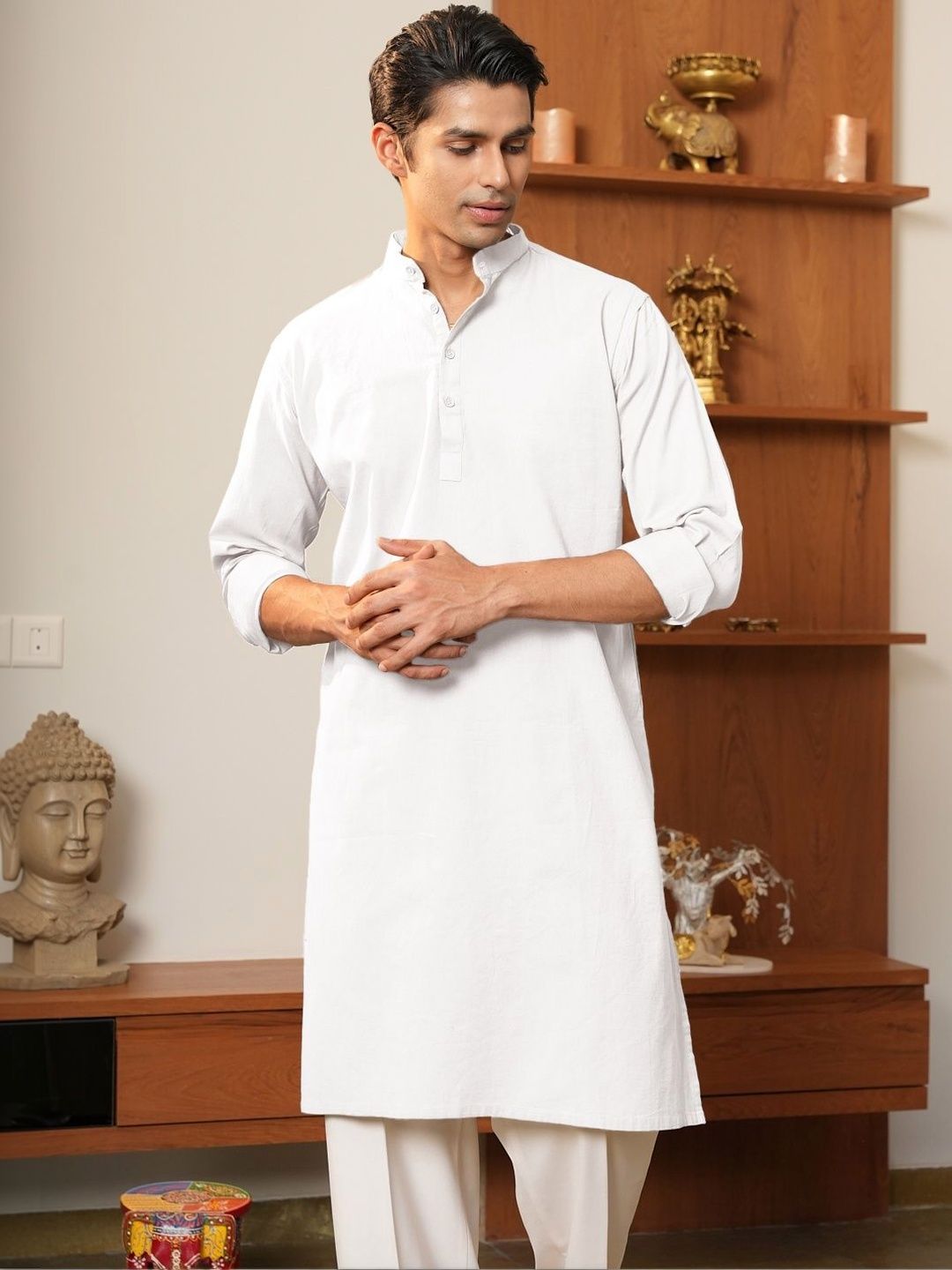 Anouk Men Thread Work Kurta-picture-53