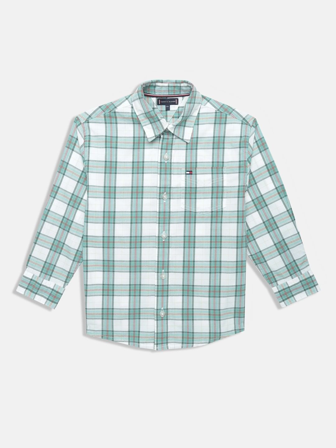 Tommy Hilfiger Boys Tartan Checks Checked Casual Shirt-picture-21