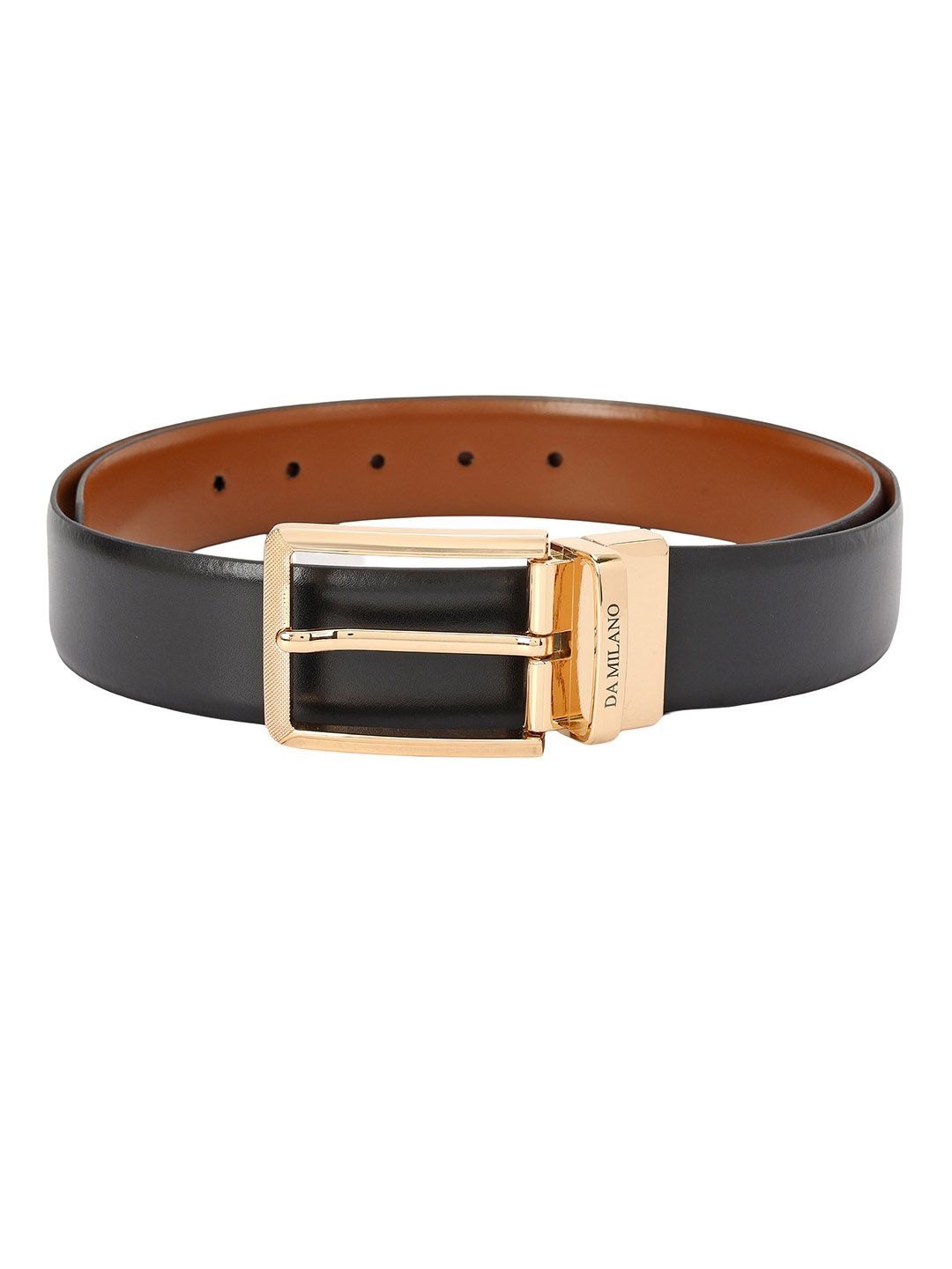 Da Milano Men Leather Reversible Belt-picture-20