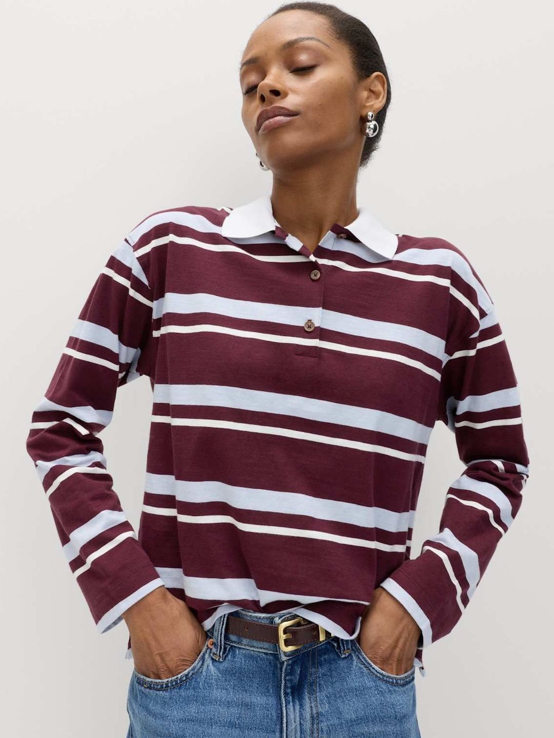 Marks & Spencer Striped Cotton Top-picture-36