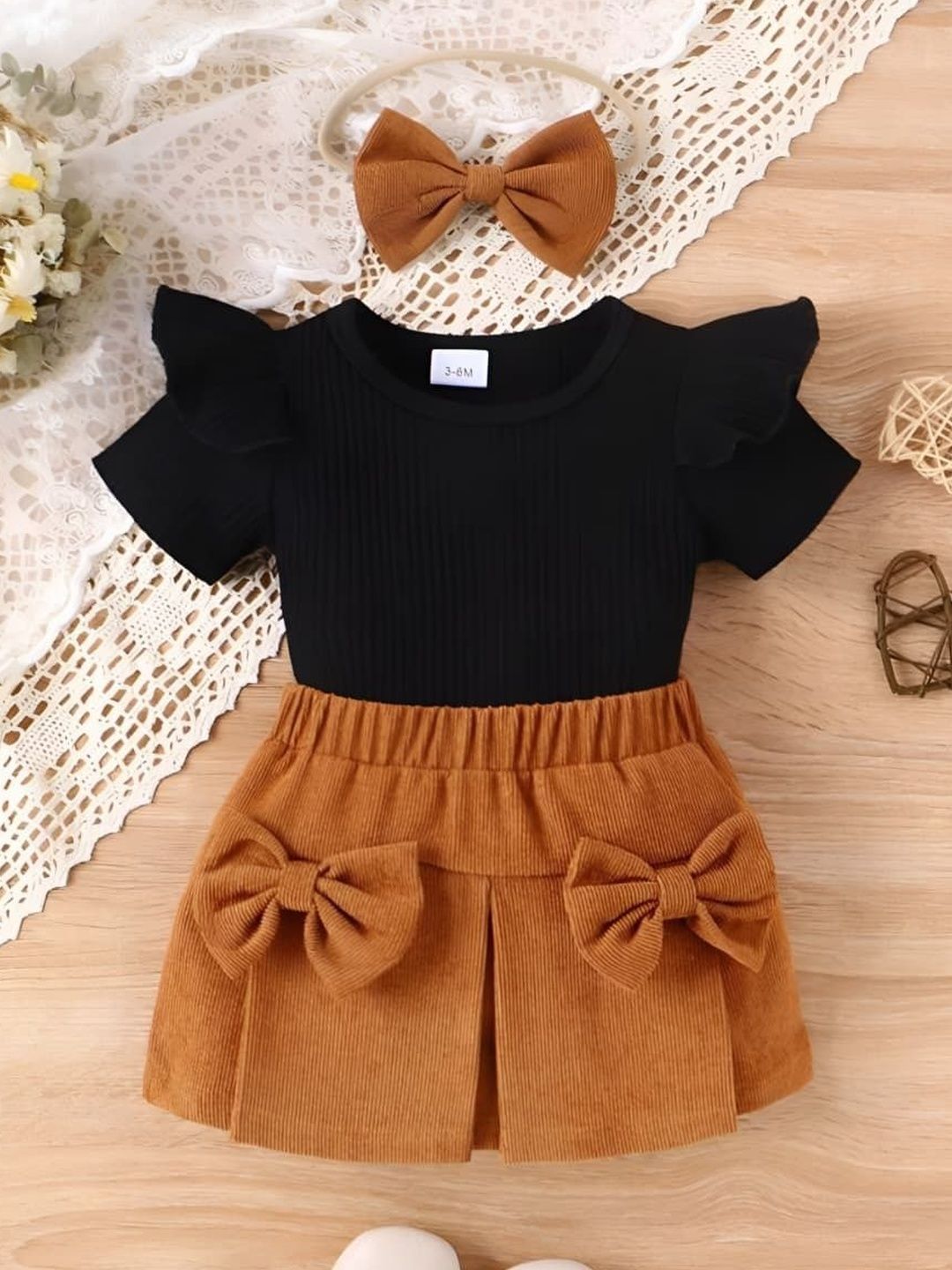 BR WORLD COLLECTION Girls Top with Skirt-picture-16
