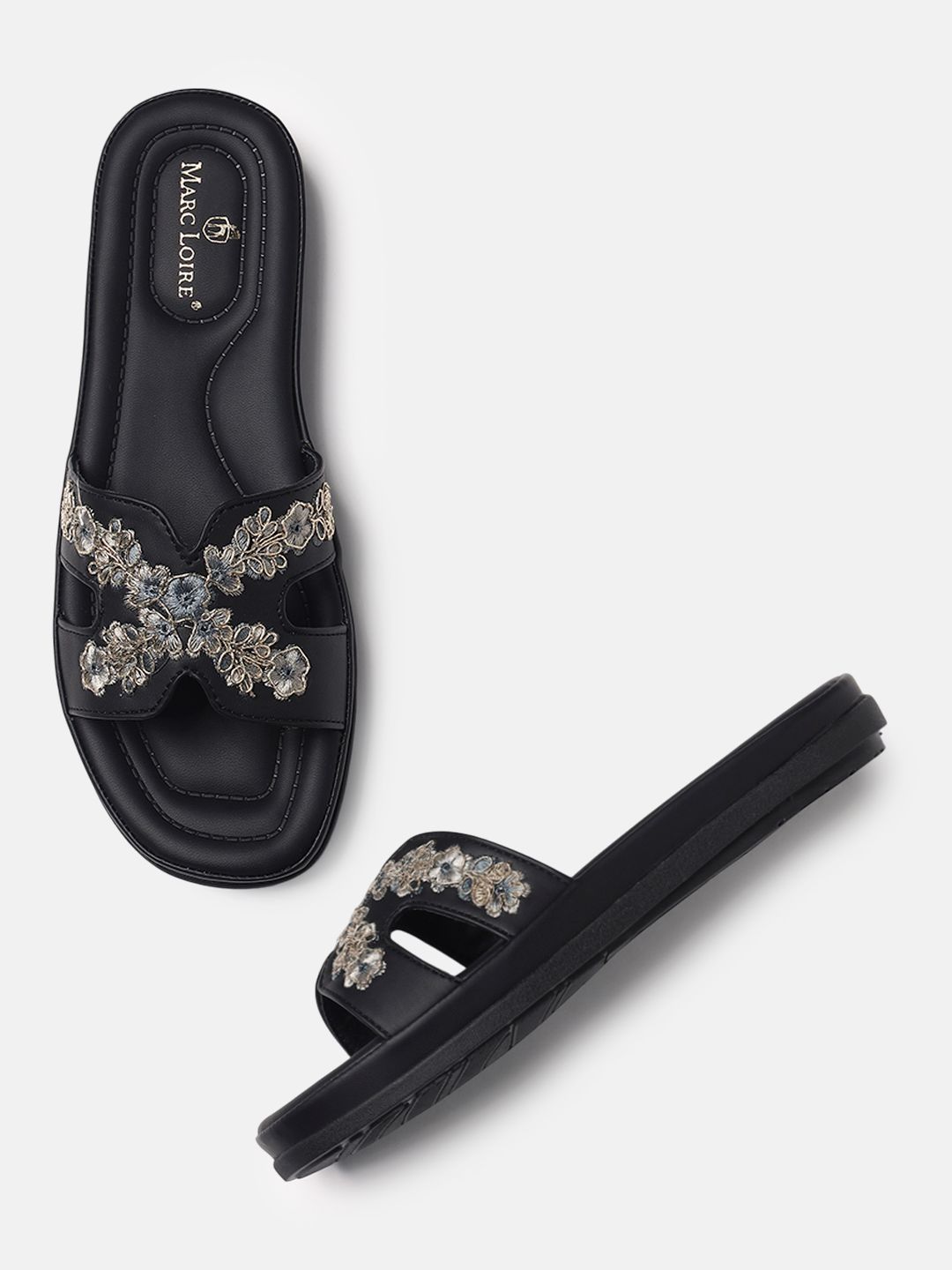 Marc Loire Women Embroidered Slip On Flats-picture-41