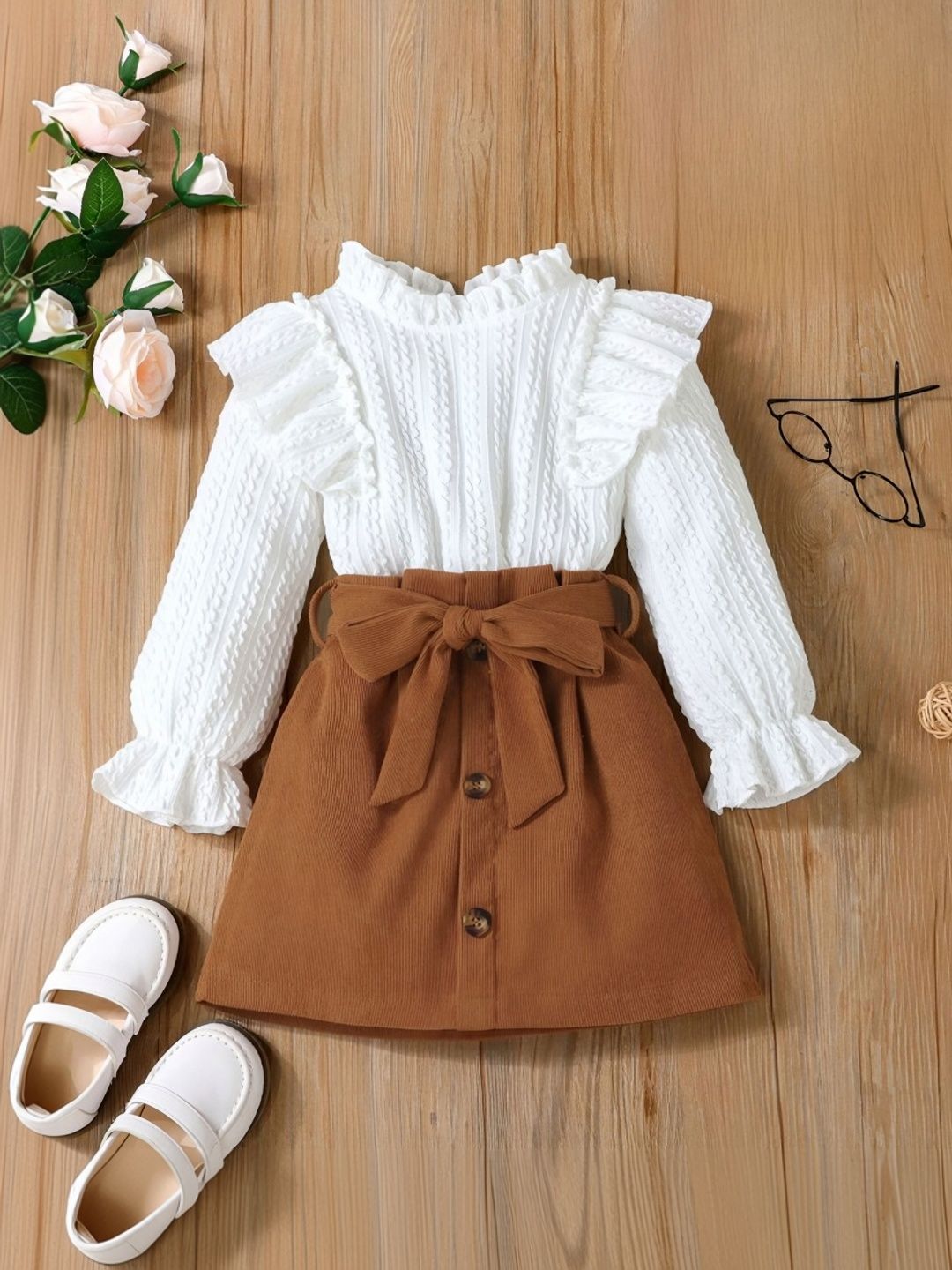 HSM FASHION Girls Top with Skirt-picture-27