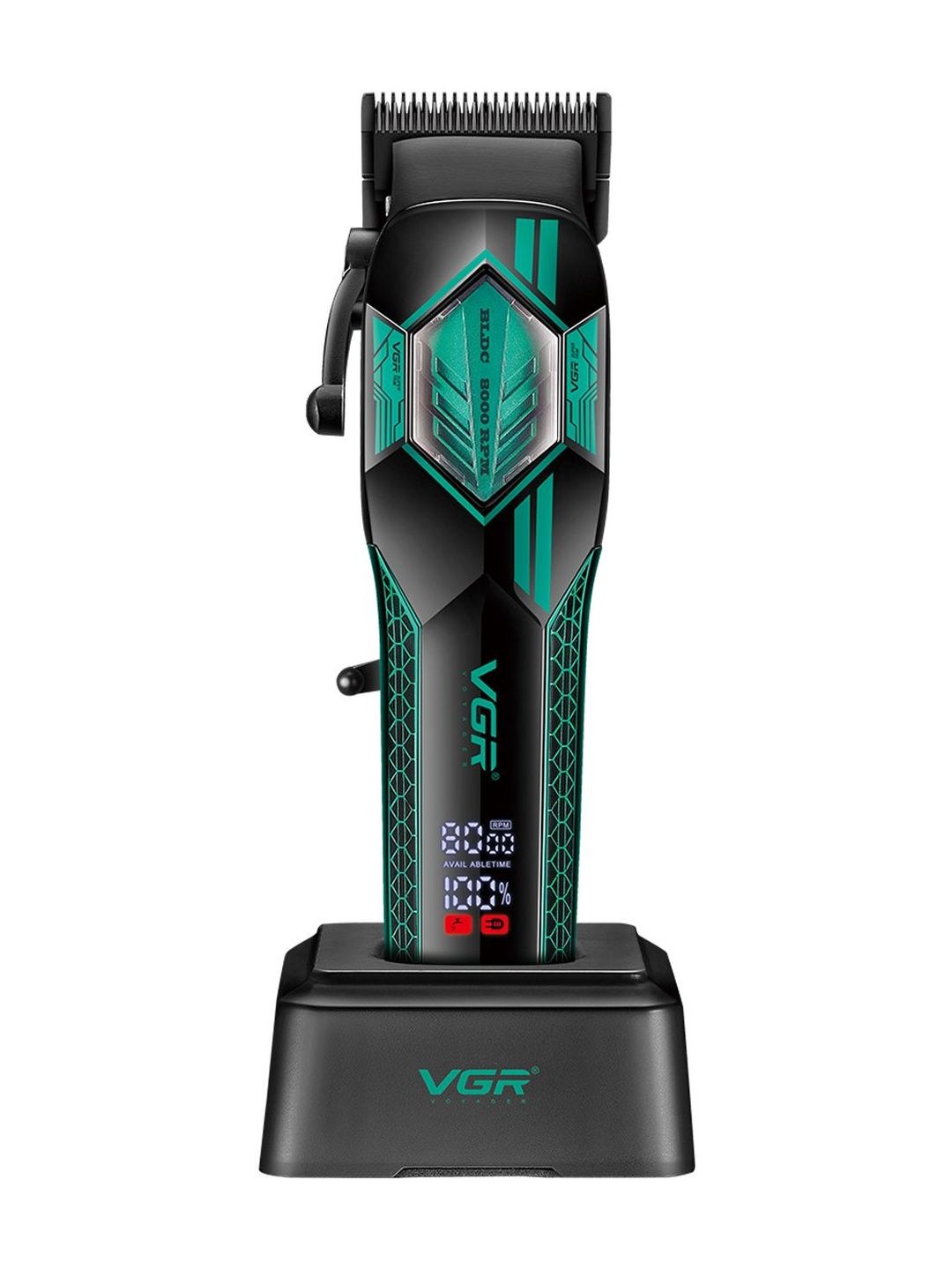 VGR V-119 Professional Hair Clipper- Green-picture-15